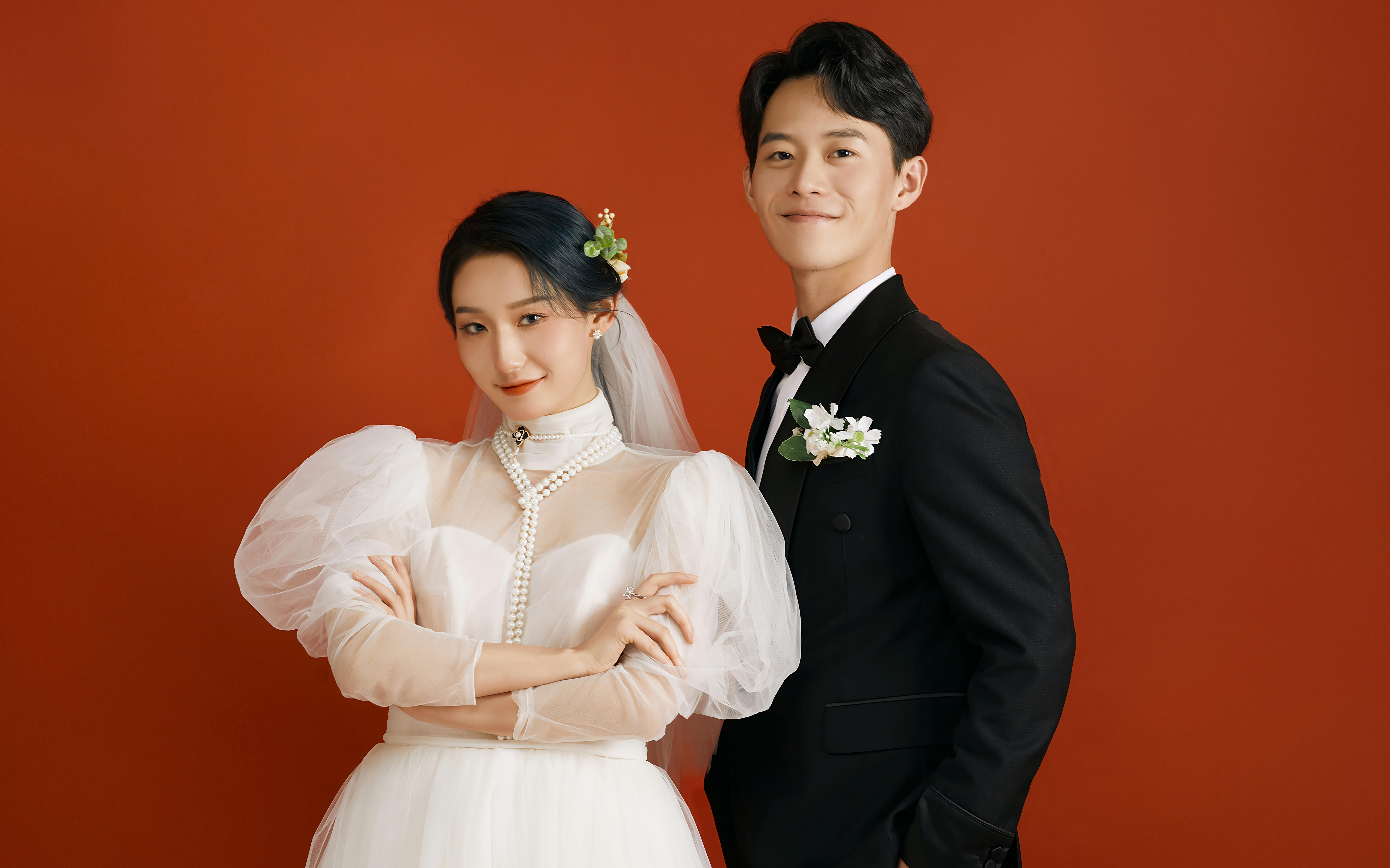 【轻红复古】别划走📣全家都在夸的复古喜嫁风婚照
