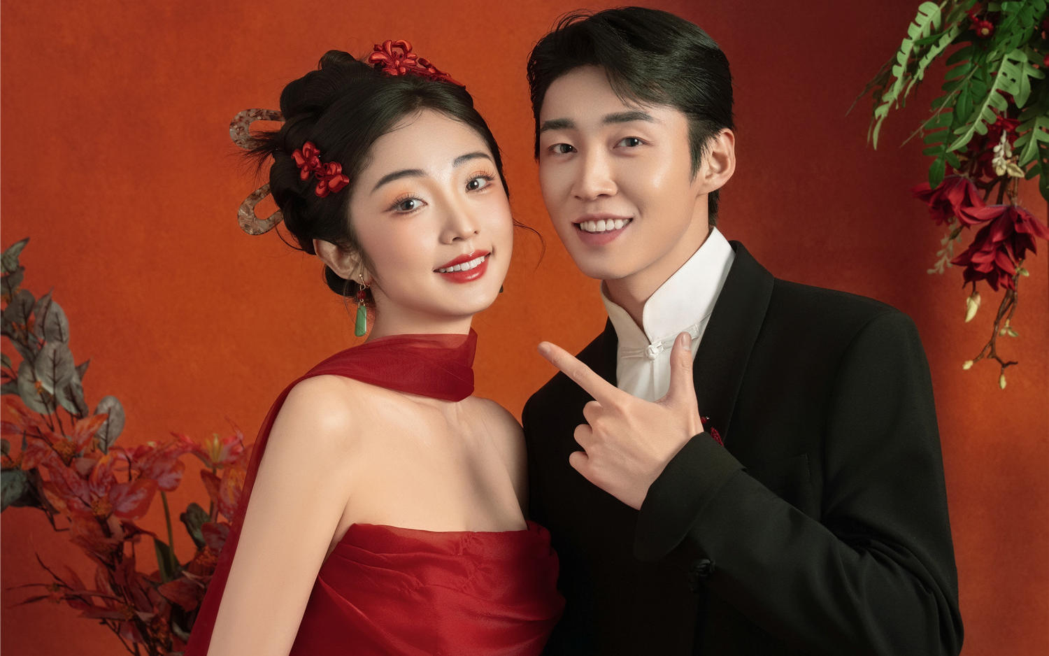 【西北龙研发】新中式喜嫁婚纱照