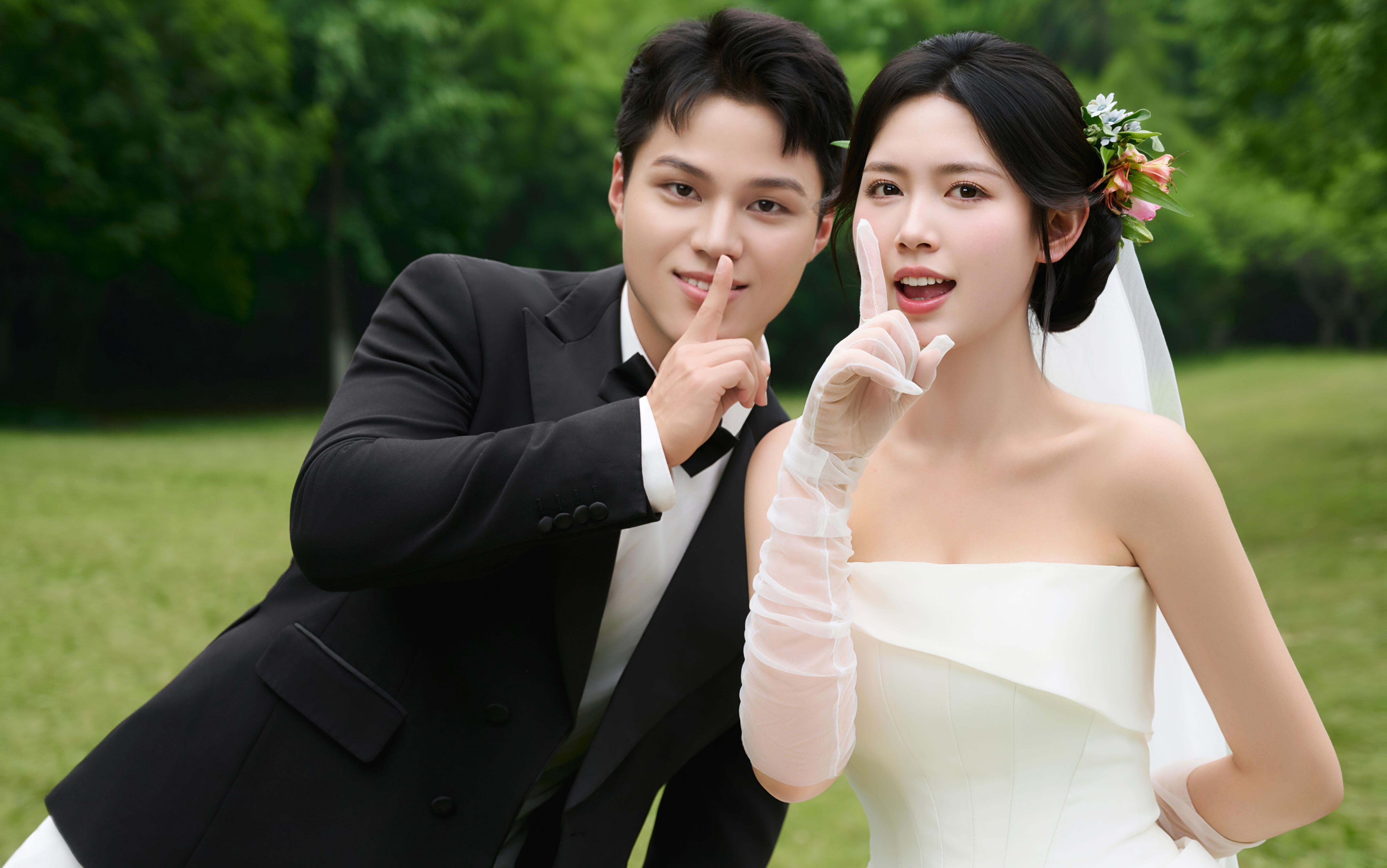无法拒绝的森系婚纱照🍃少女氛围感拉满❗