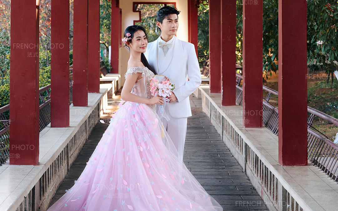 【法式印象】中式婚纱照超出圈🏮邂逅大理诗意东方