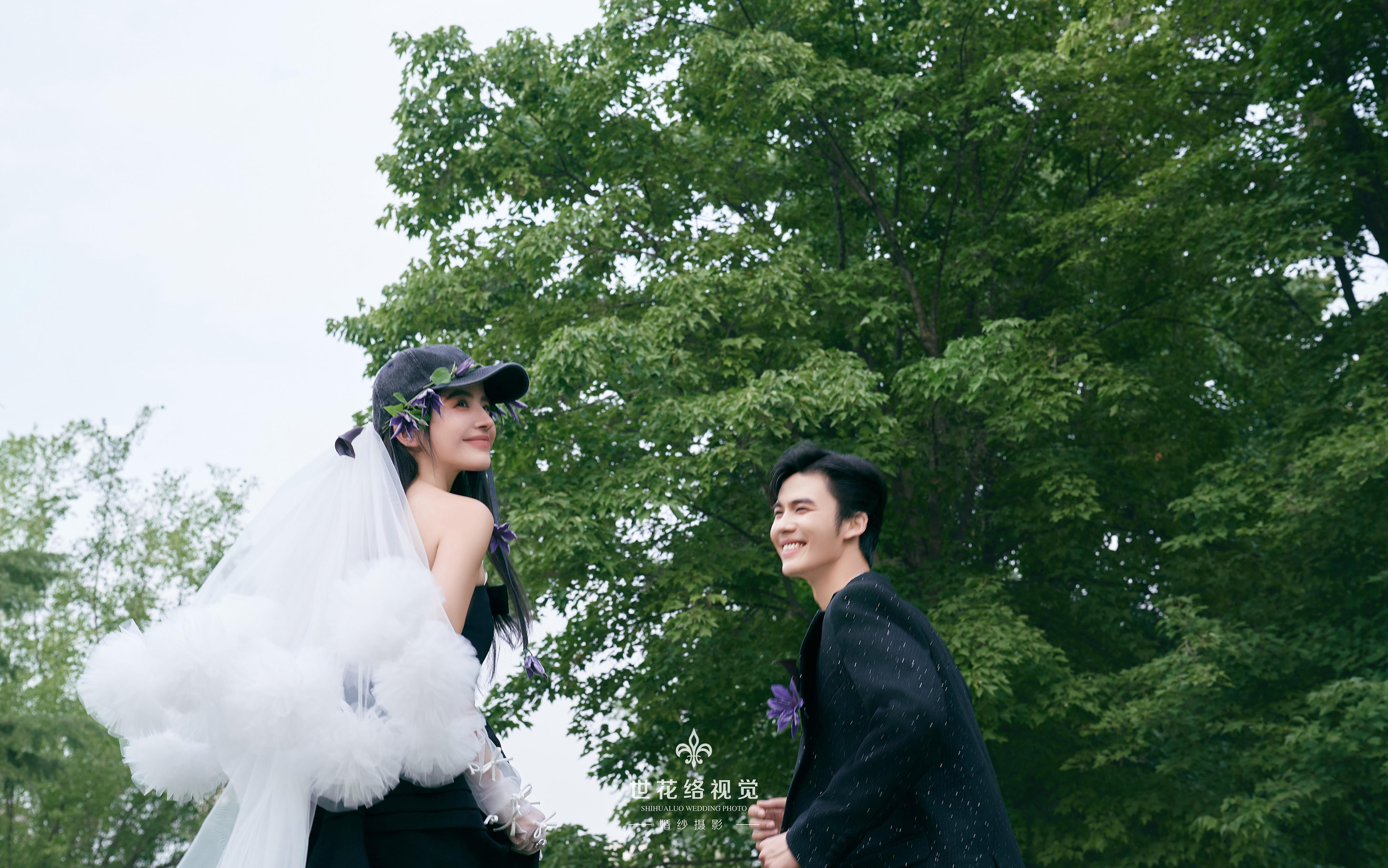 仿佛一眼就会沦陷🍃温柔又治愈的森系婚纱照