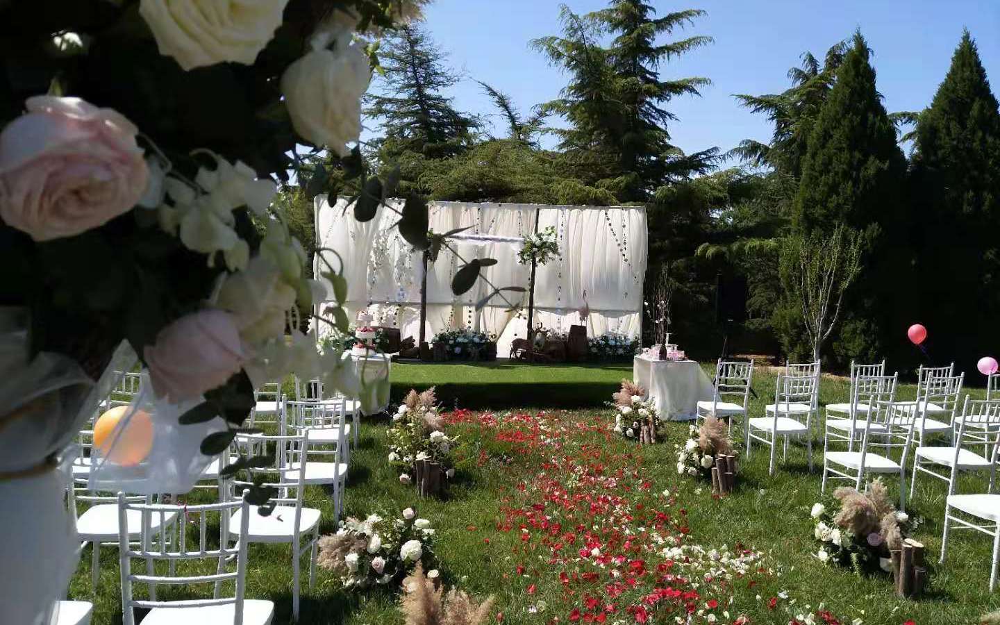 视野婚礼/精心策划/森系草坪婚礼