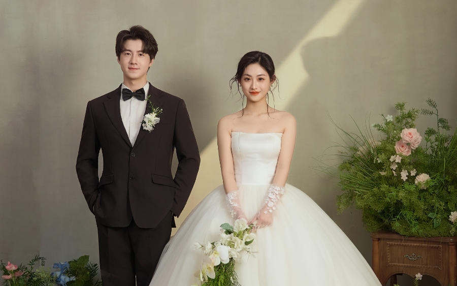  薇薇摄影美学丨森系光影婚纱照