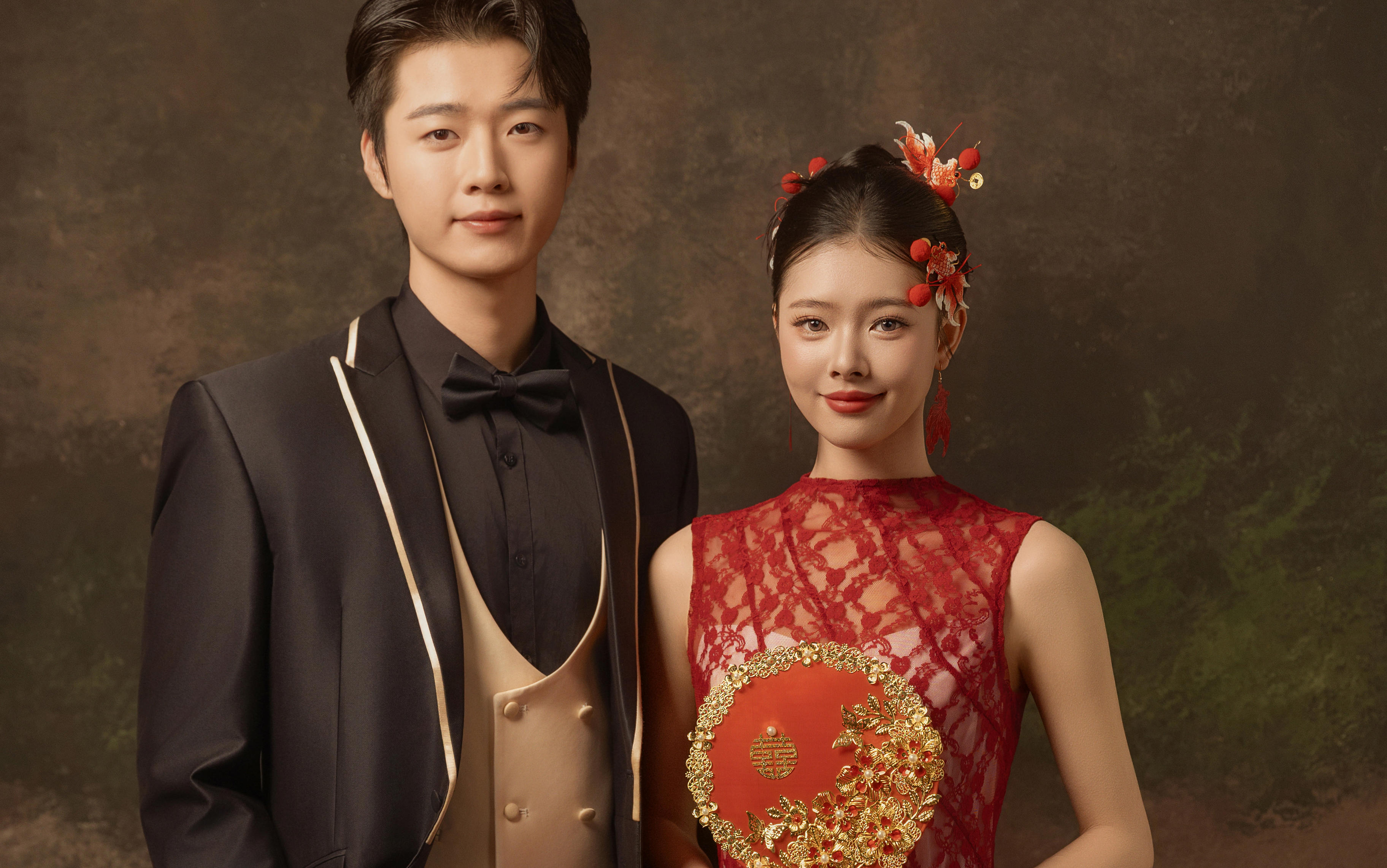 〖囍扇映良缘〗复古系列作品