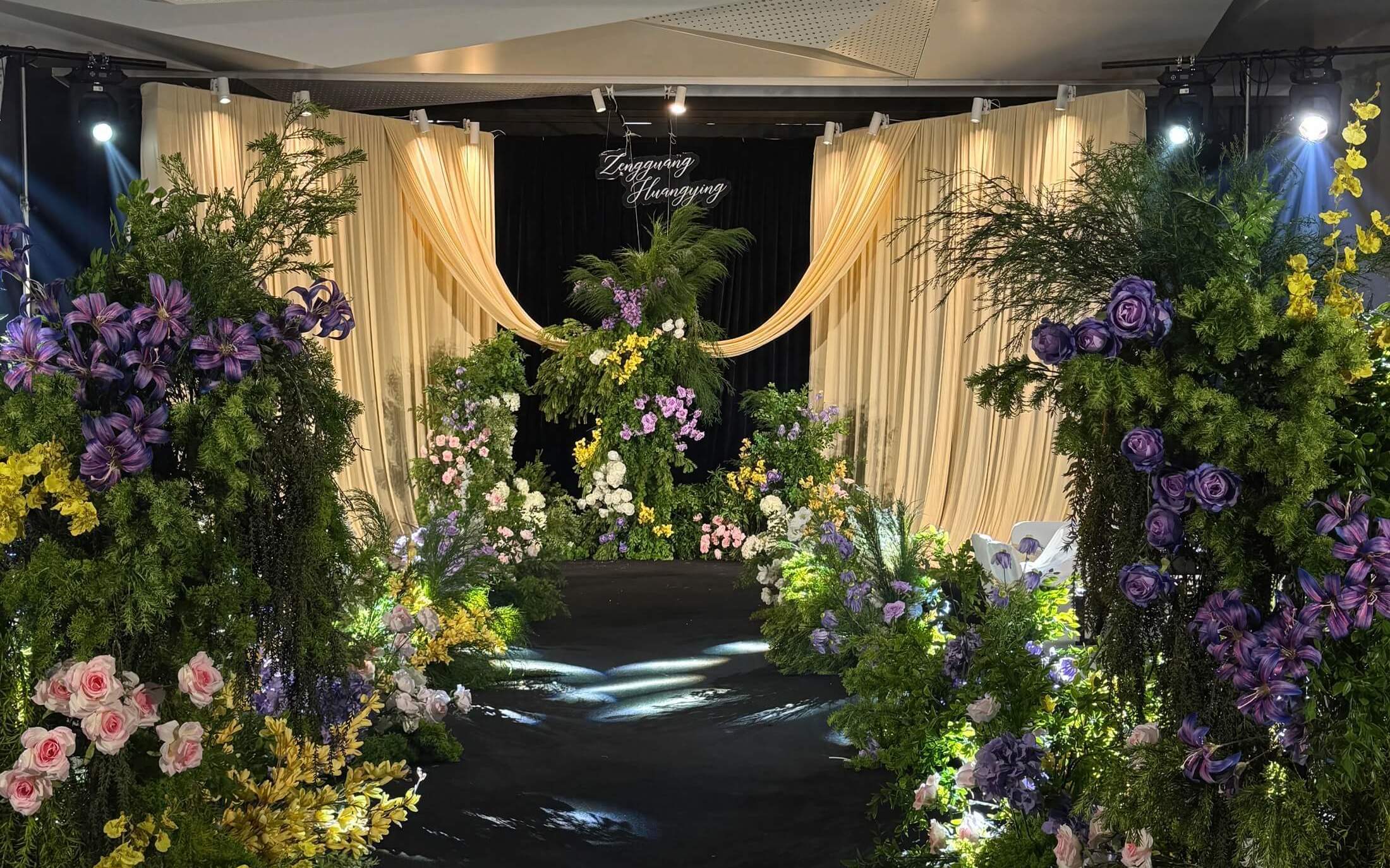 韓式自然系婚禮布置