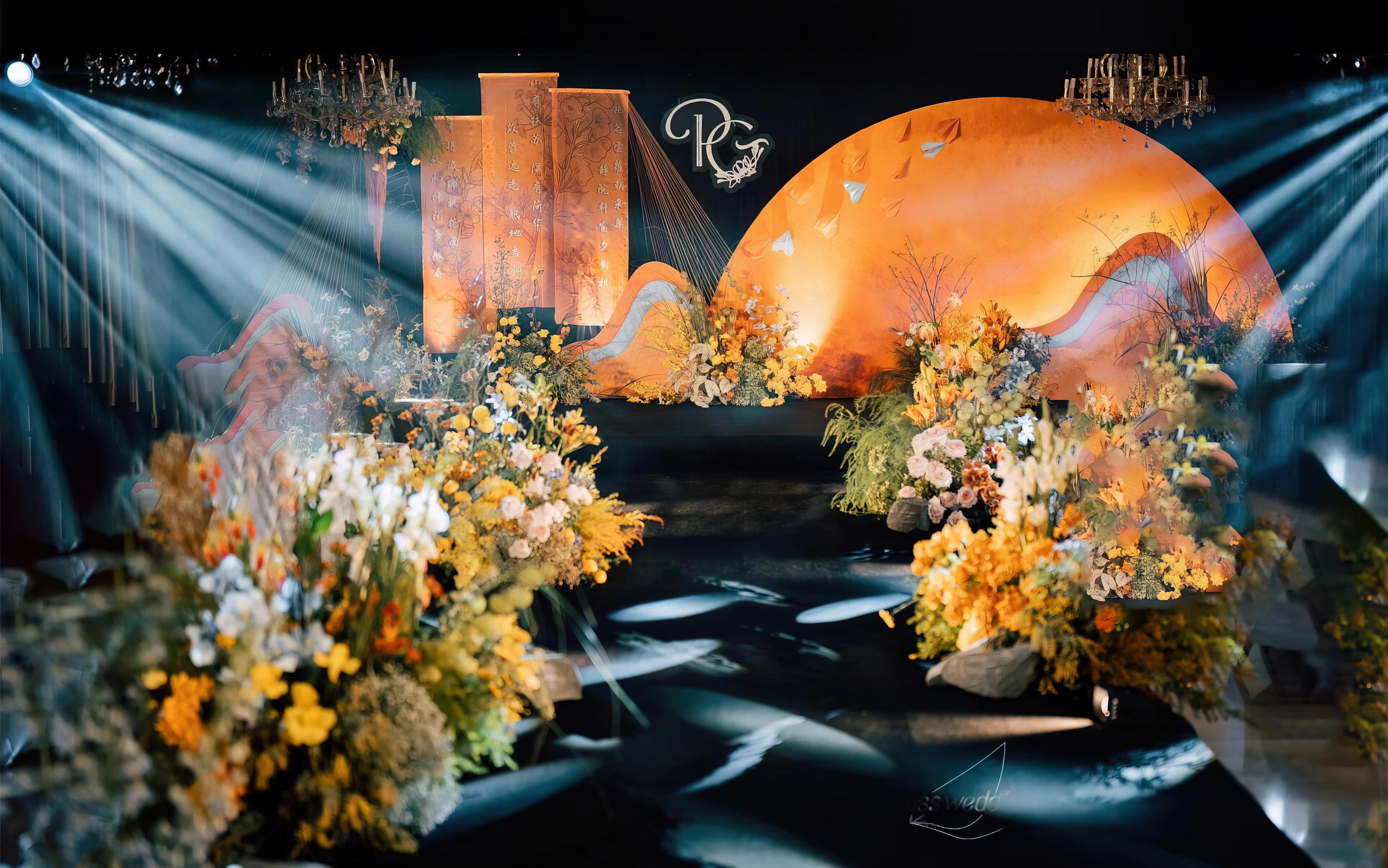 昆山淀山湖會所：余暉輕染，霞光鋪錦