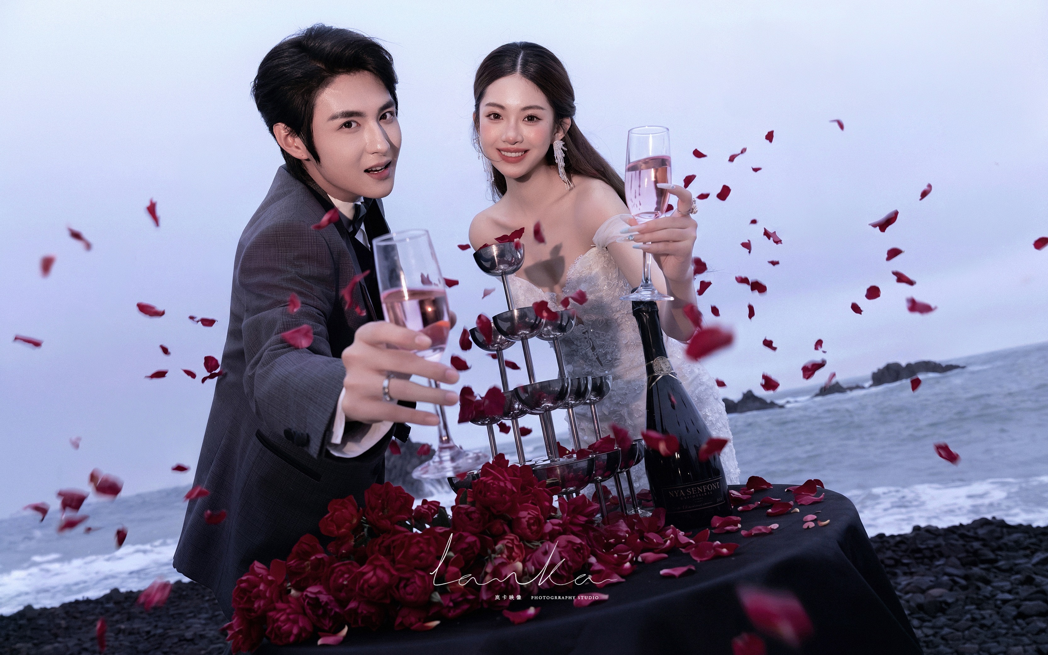 【岚卡映像】黑沙滩婚纱照6.0版本
