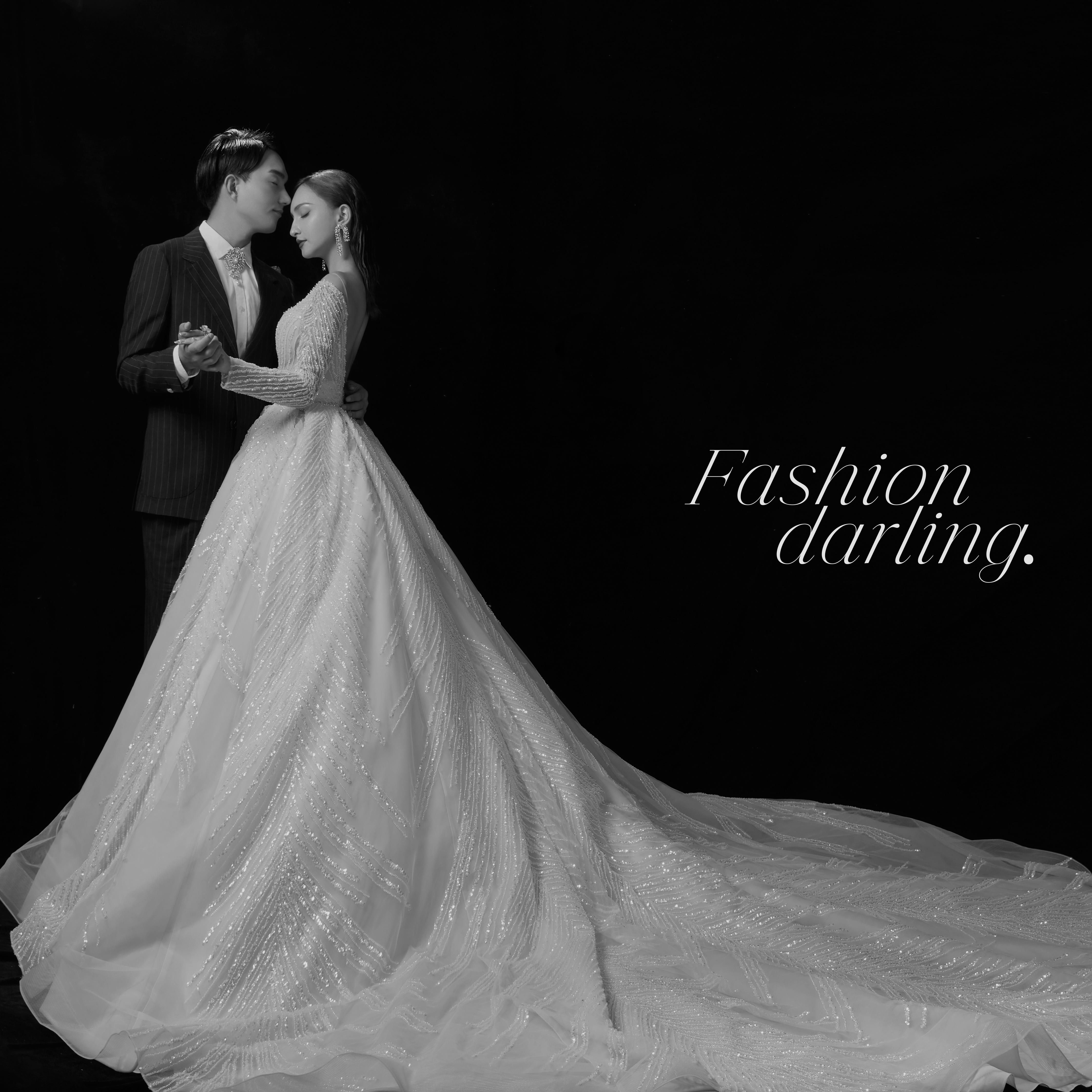 #薇爱婚纱内景高级感客片定制赏析#