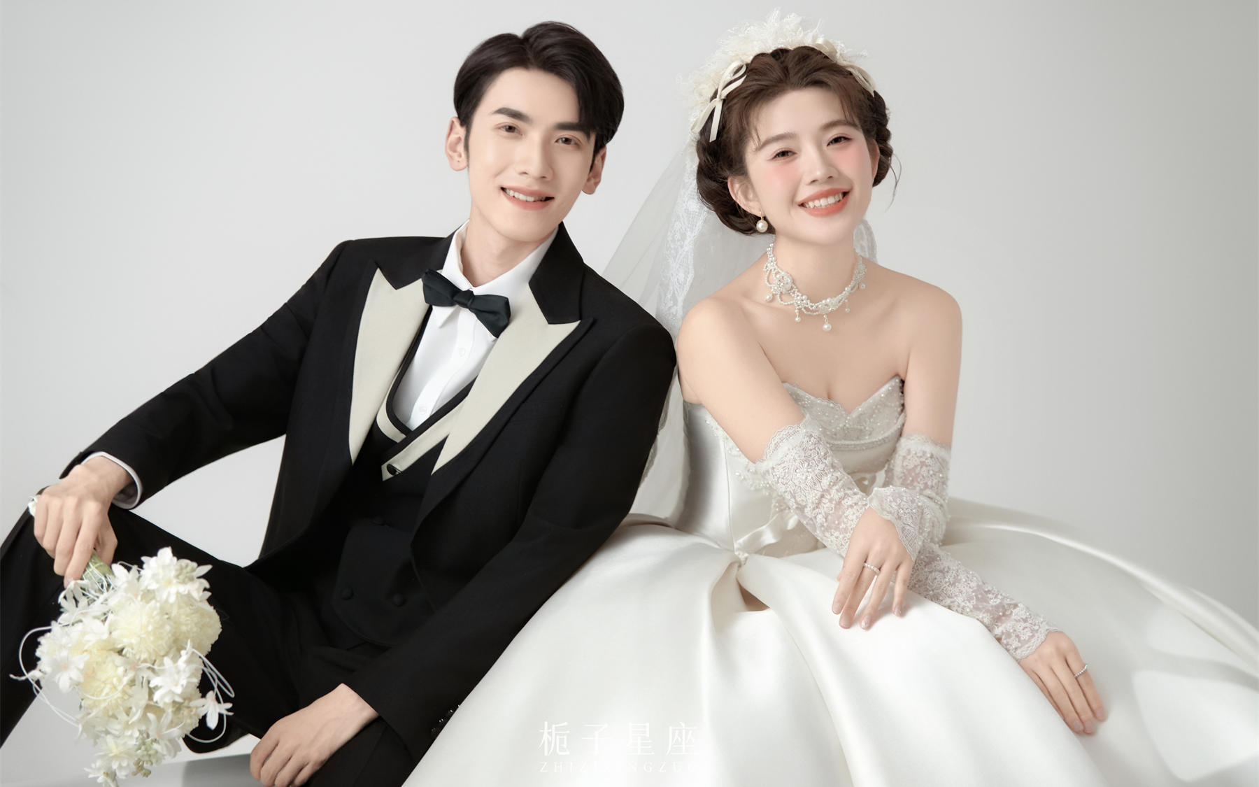 ??甜妹必拍！這套公主風主紗婚紗照直接將甜度拉滿