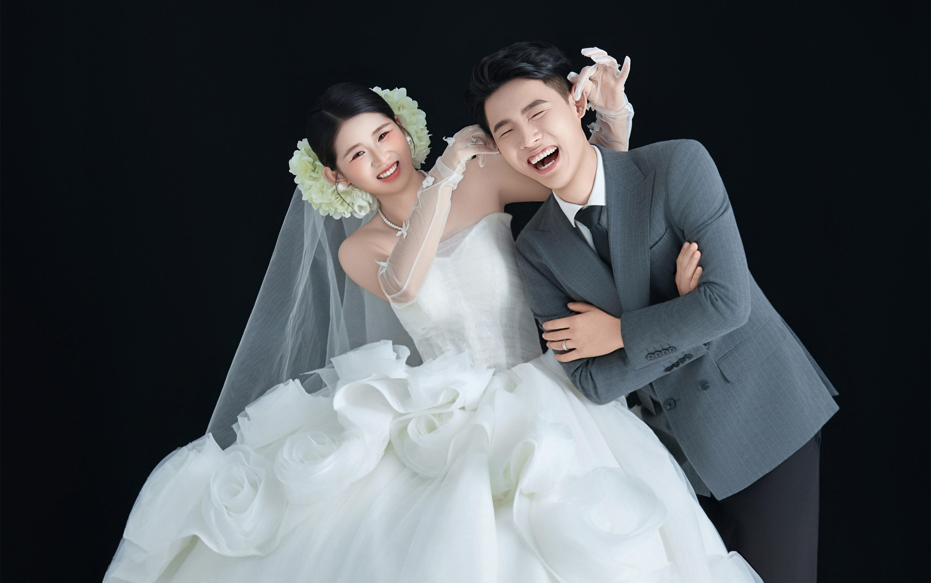 【壹家攝影】白玫瑰的甜酷熱戀焊在鏡頭里