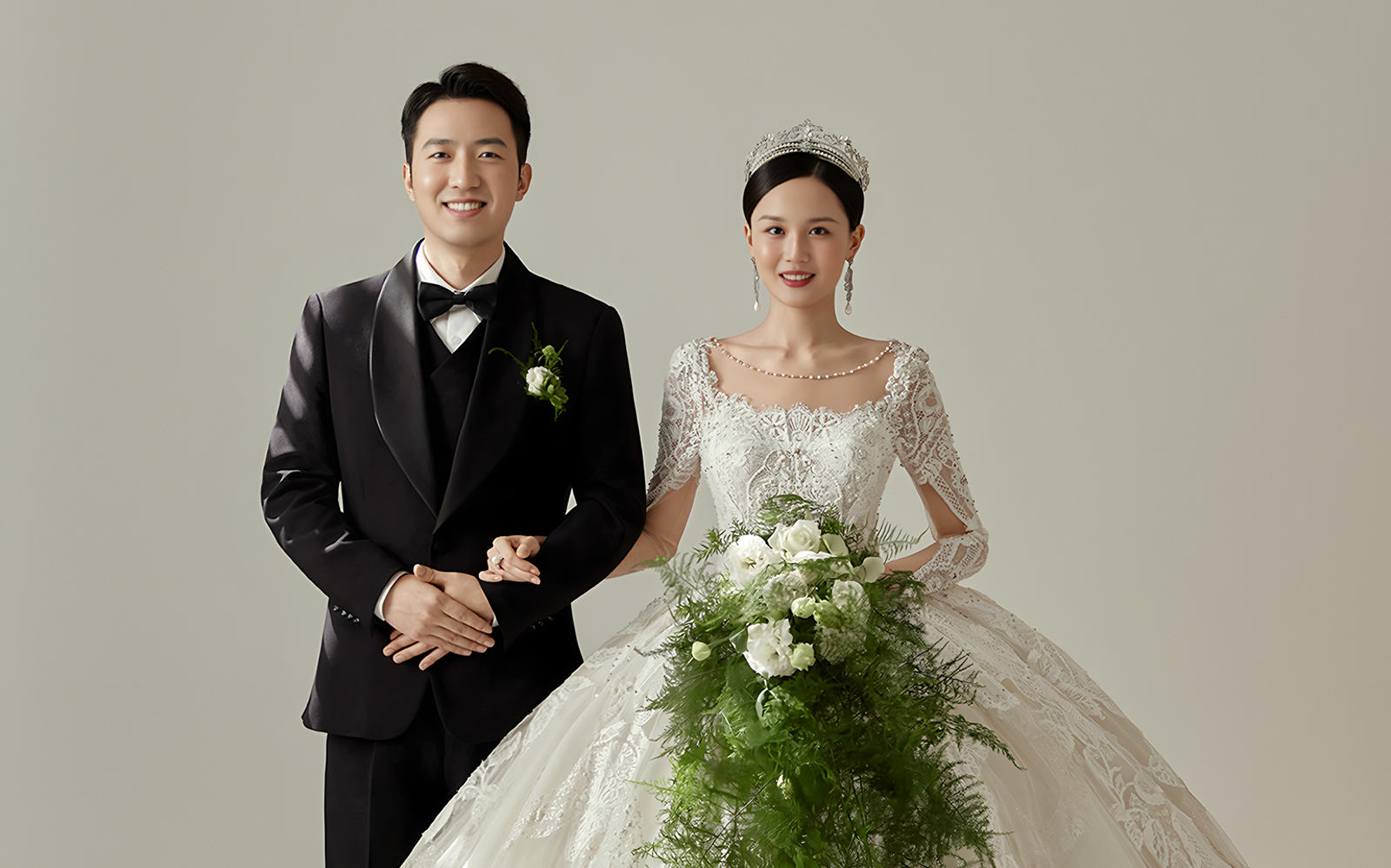 儀式主紗婚紗照是每位新娘必備的