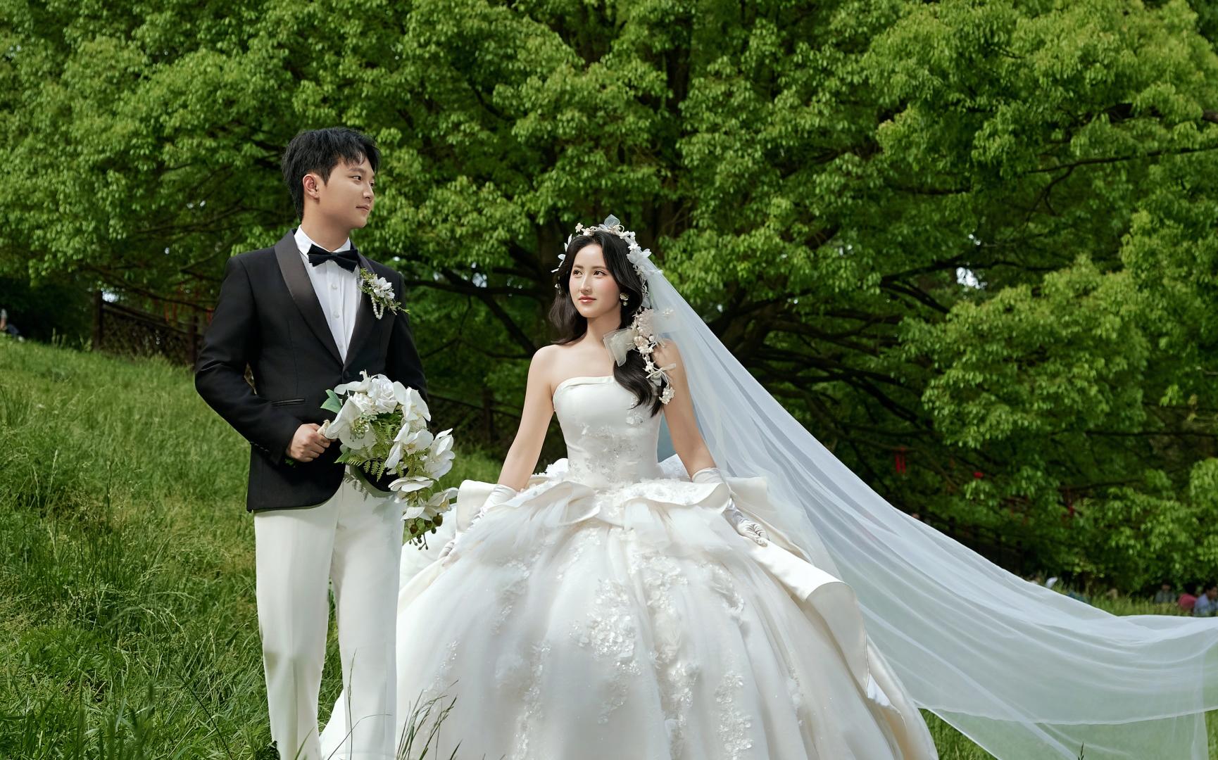 【往春天里趕】超有feel的森系婚紗照