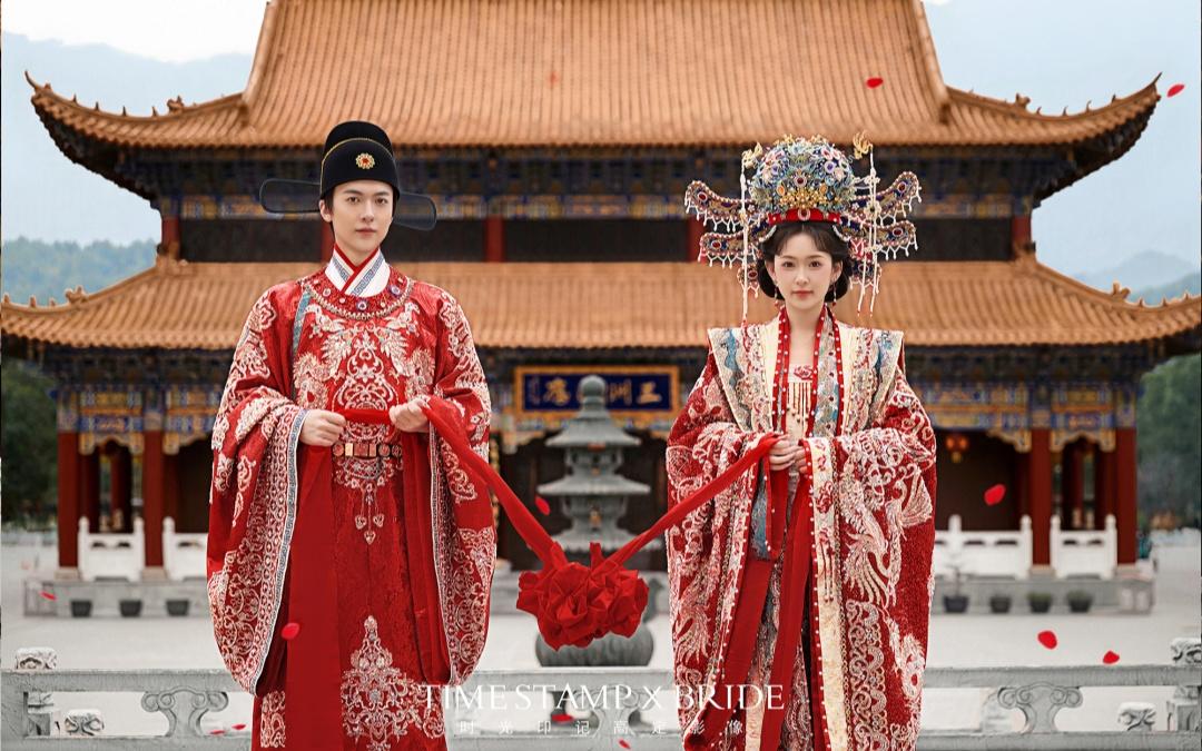 老祖宗严选🥰直戳我心巴的汉服婚纱照‼️