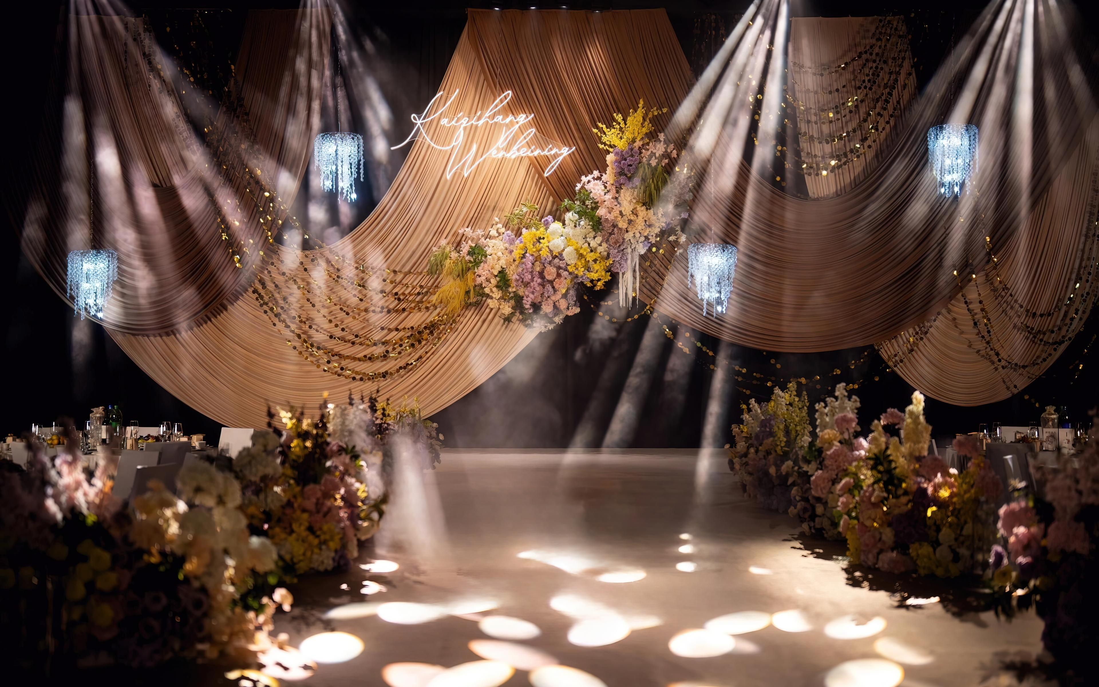 香檳色韓系婚禮