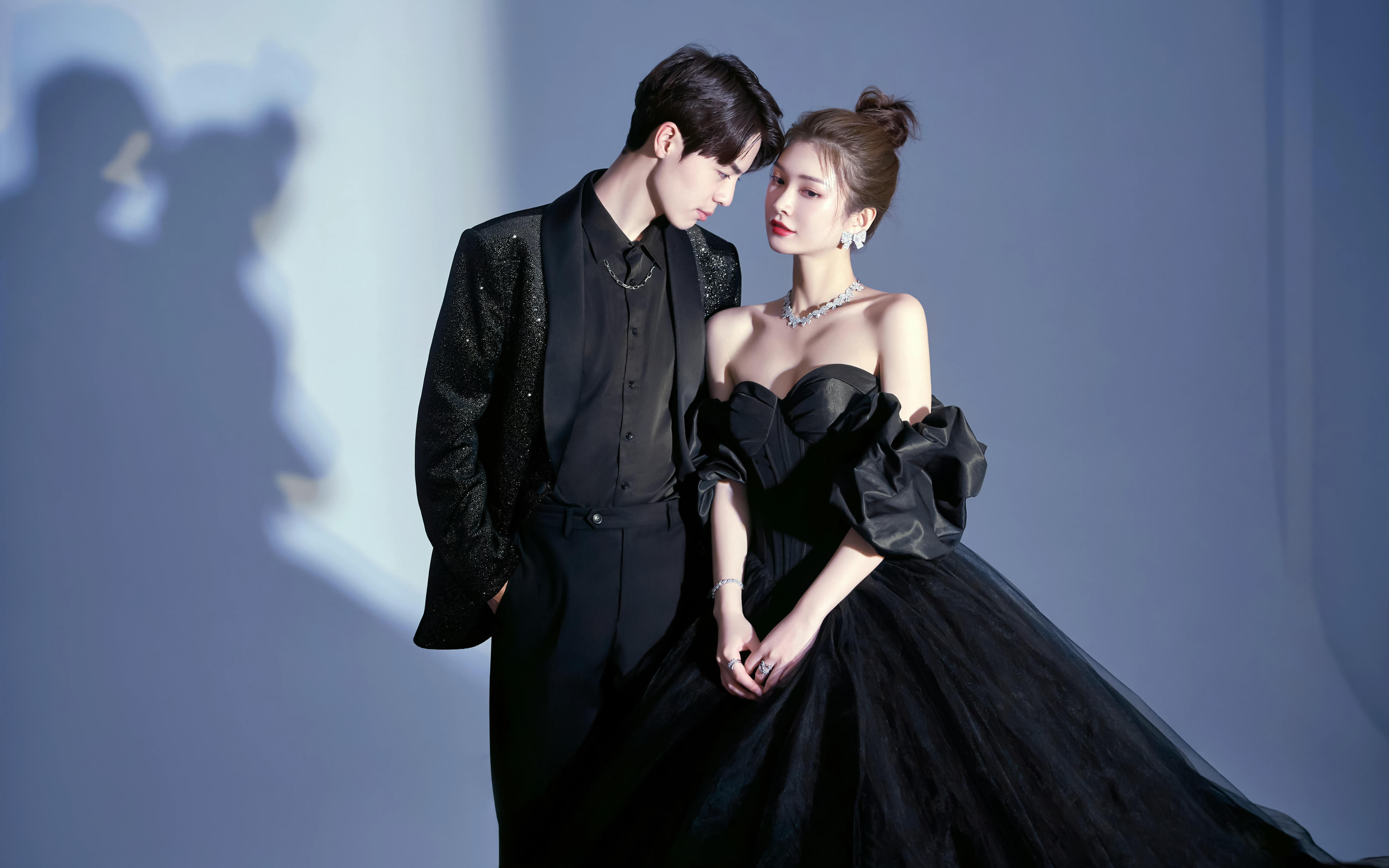 Victoria-樣片-高定黑紗婚紗照
