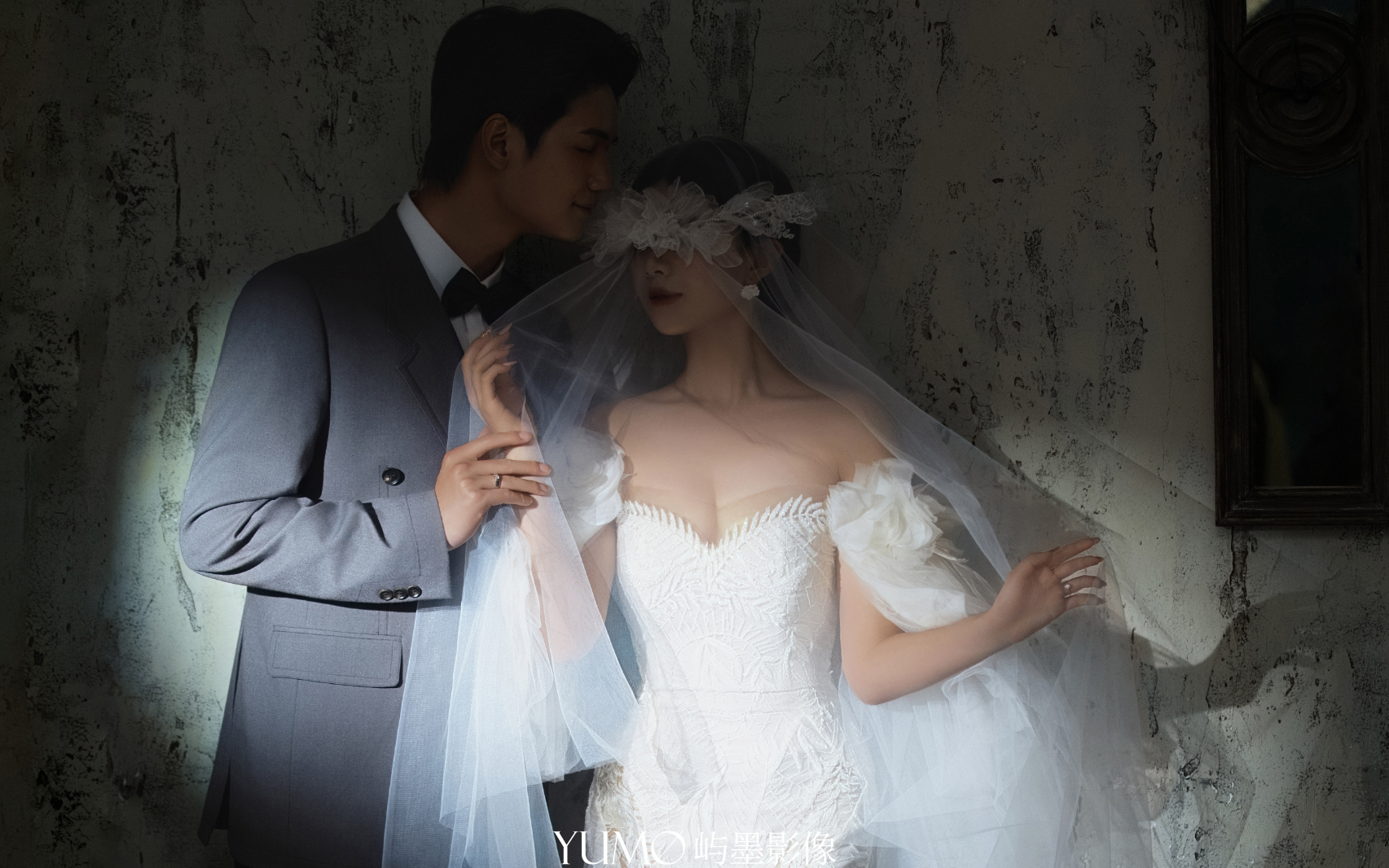 嶼墨影像｜復(fù)古婚紗照｜光影下的浪漫