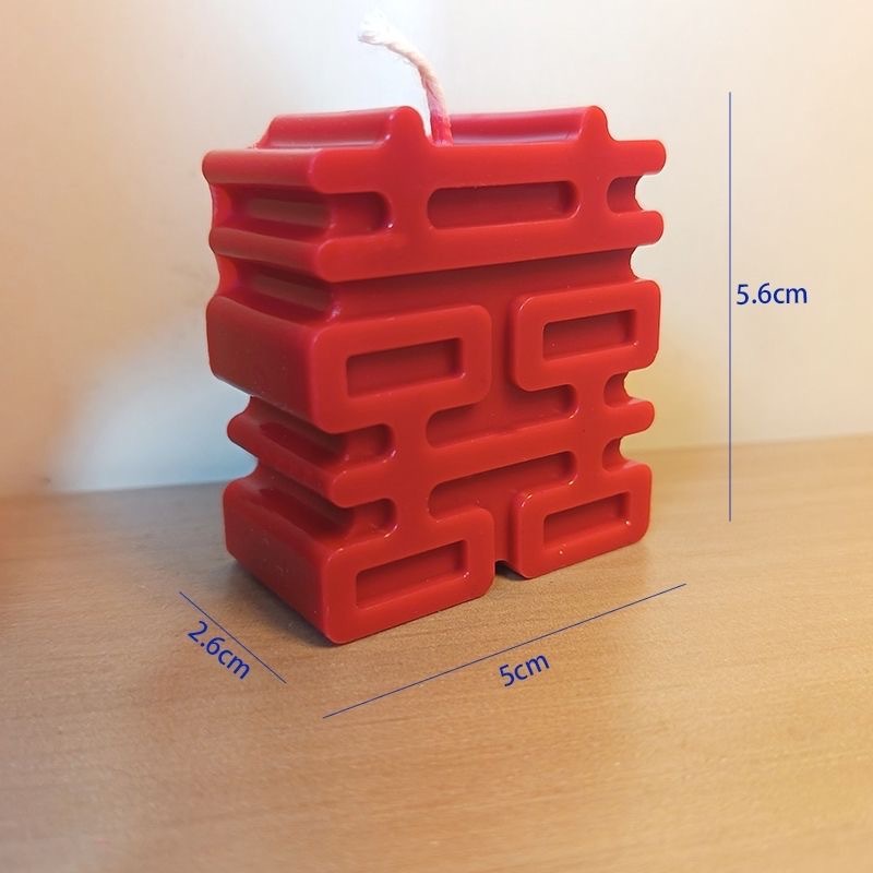 婚庆喜蜡烛复古罗马柱烛台婚礼氛围装饰摆件
