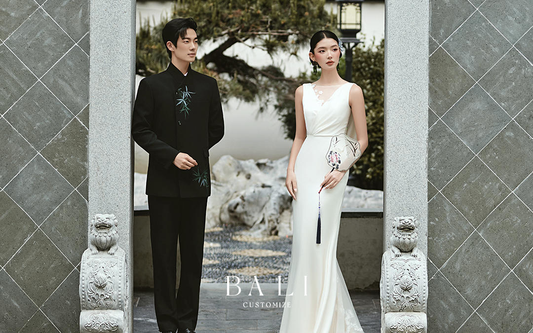 巴黎定制<江南的浪漫书笺>新中式婚纱照