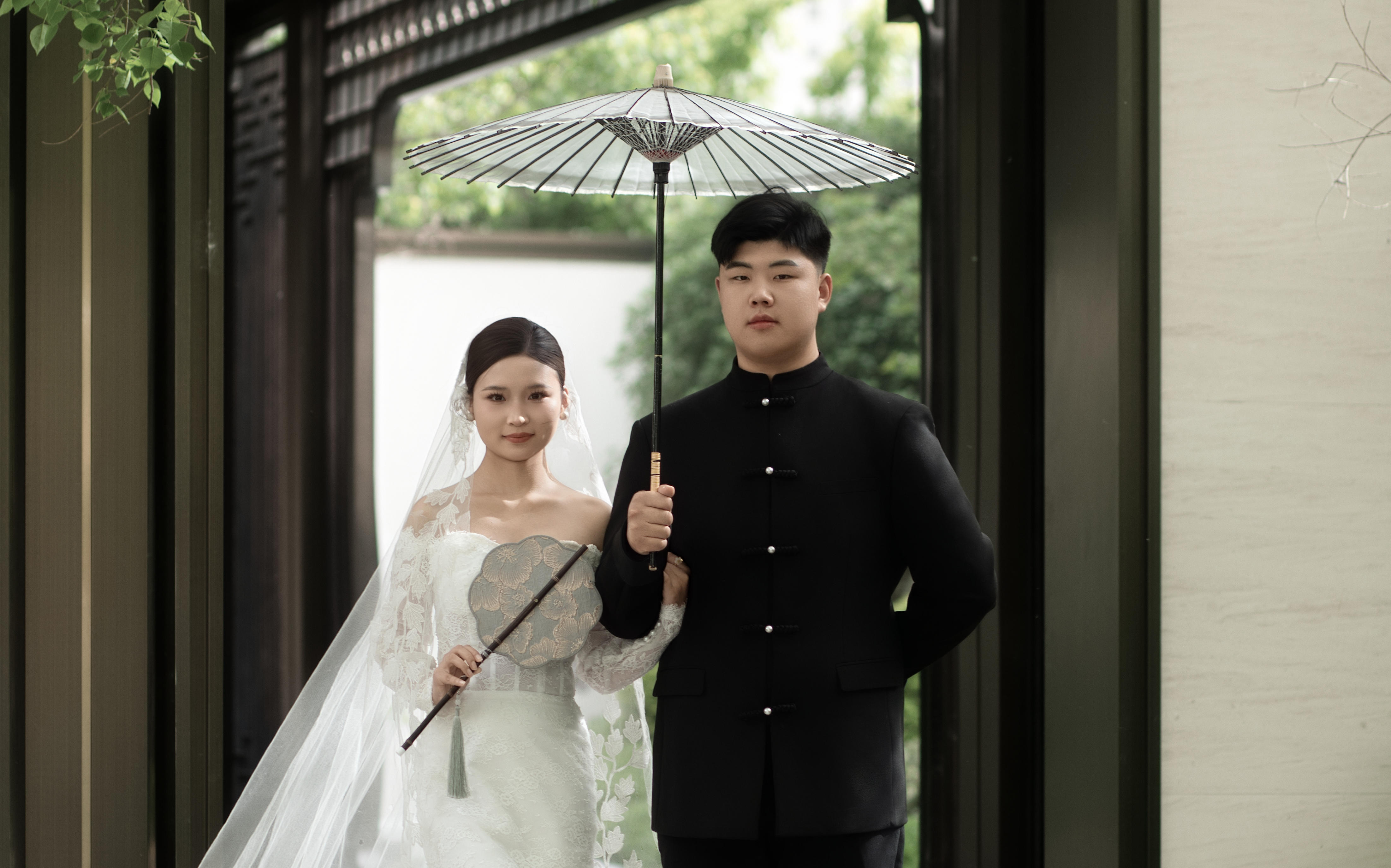 【壹家摄影】 藏不住了❗️菏泽的古典园林婚纱照