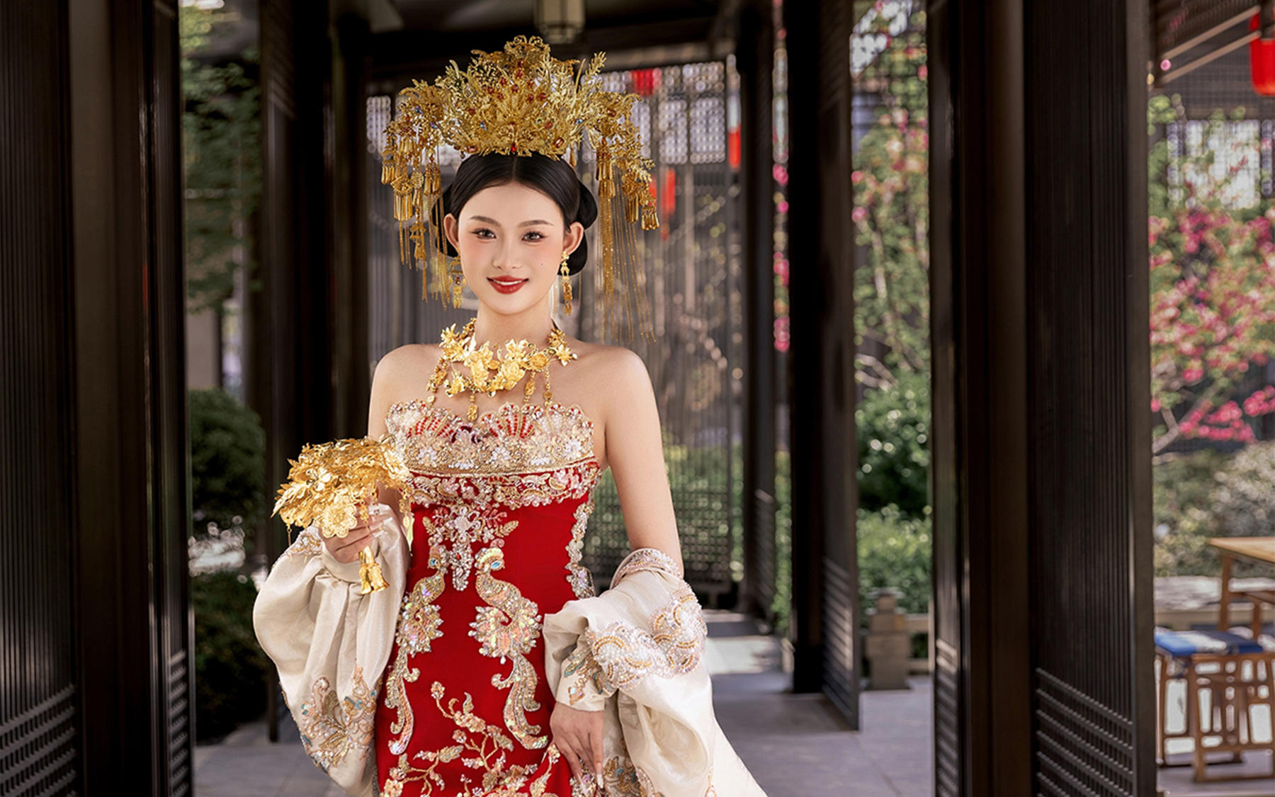 解锁我的中式园林婚纱照太喜欢啦