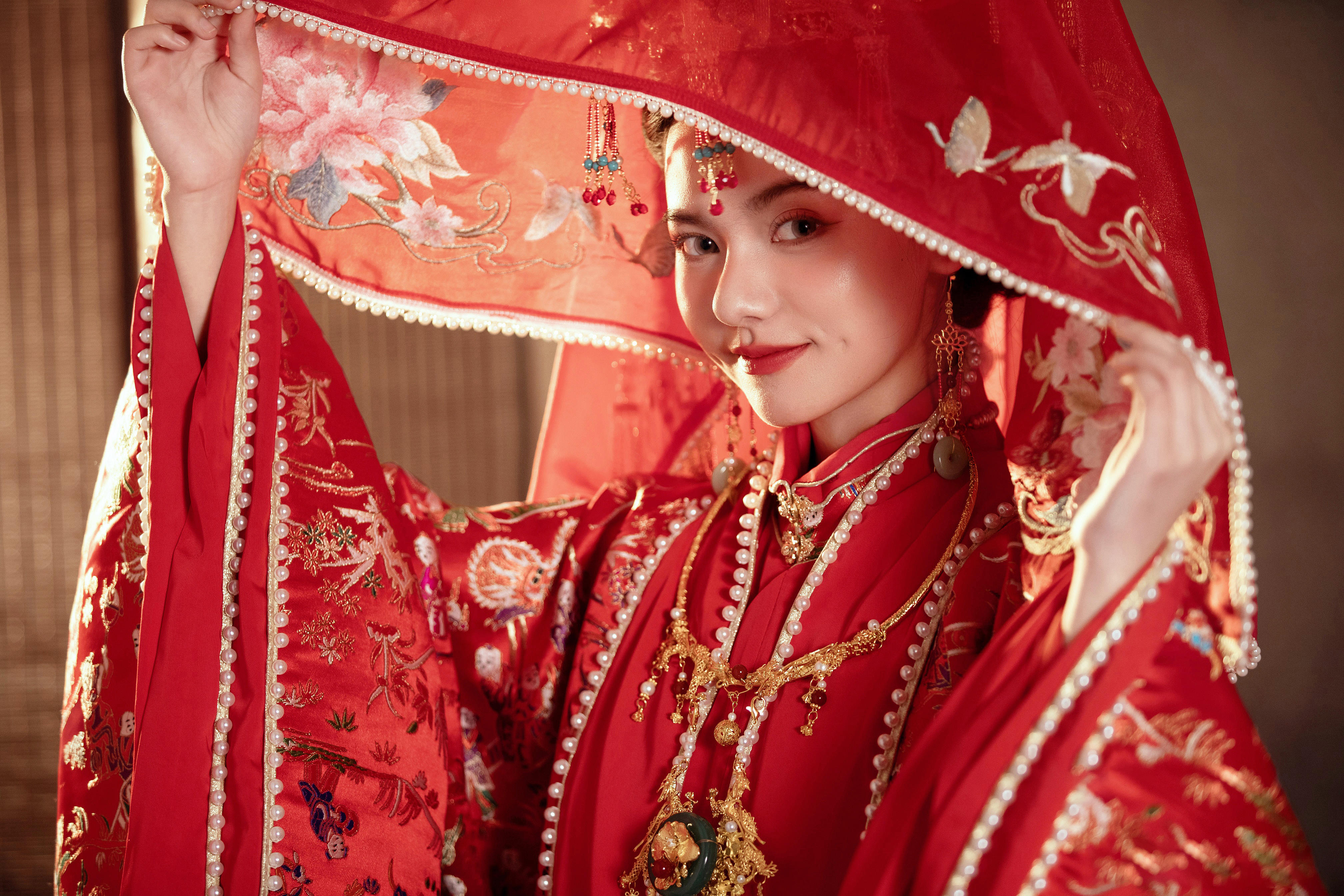强烈安利的汉服婚纱照🏮拍完好“喜”欢~