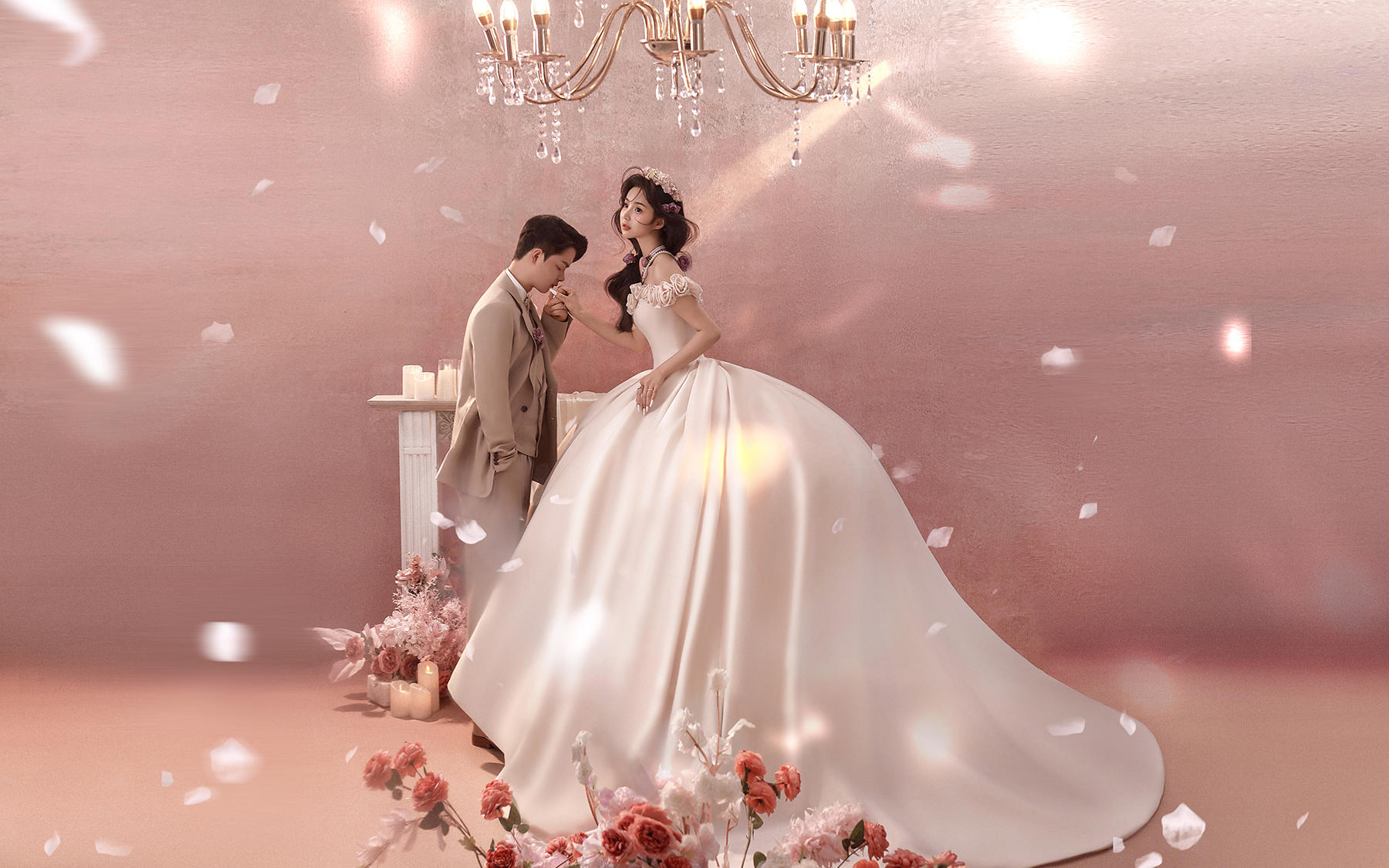 【真实客片】主纱婚纱照丨彭旺  & 付星星