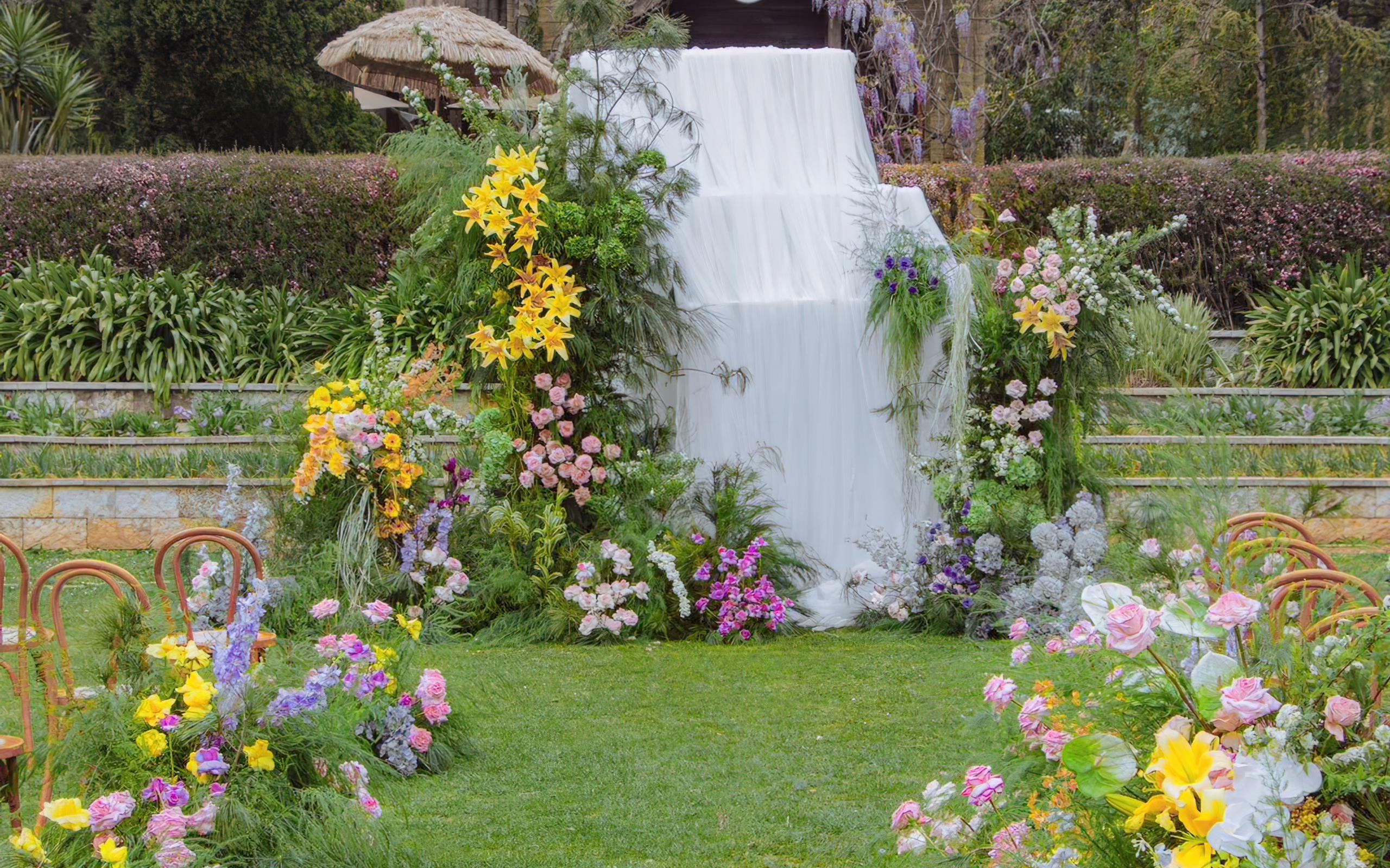 [景星门]户外多巴胺绿植婚礼