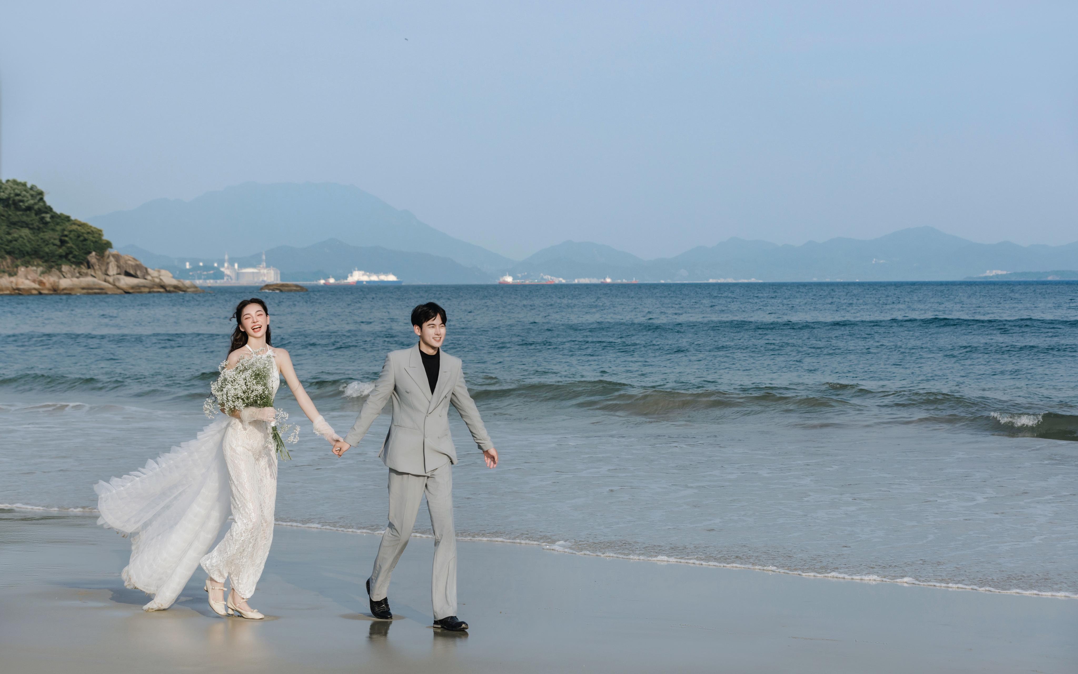 质感之选｜纪实海景婚纱照 珍藏海天一色的纯粹爱意