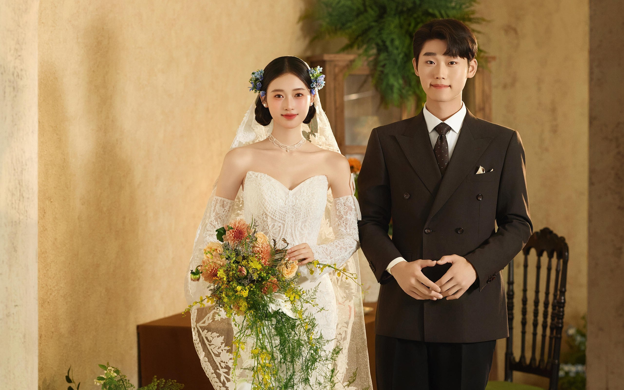 编织文艺的爱情画卷📜法式复古婚纱照⏳