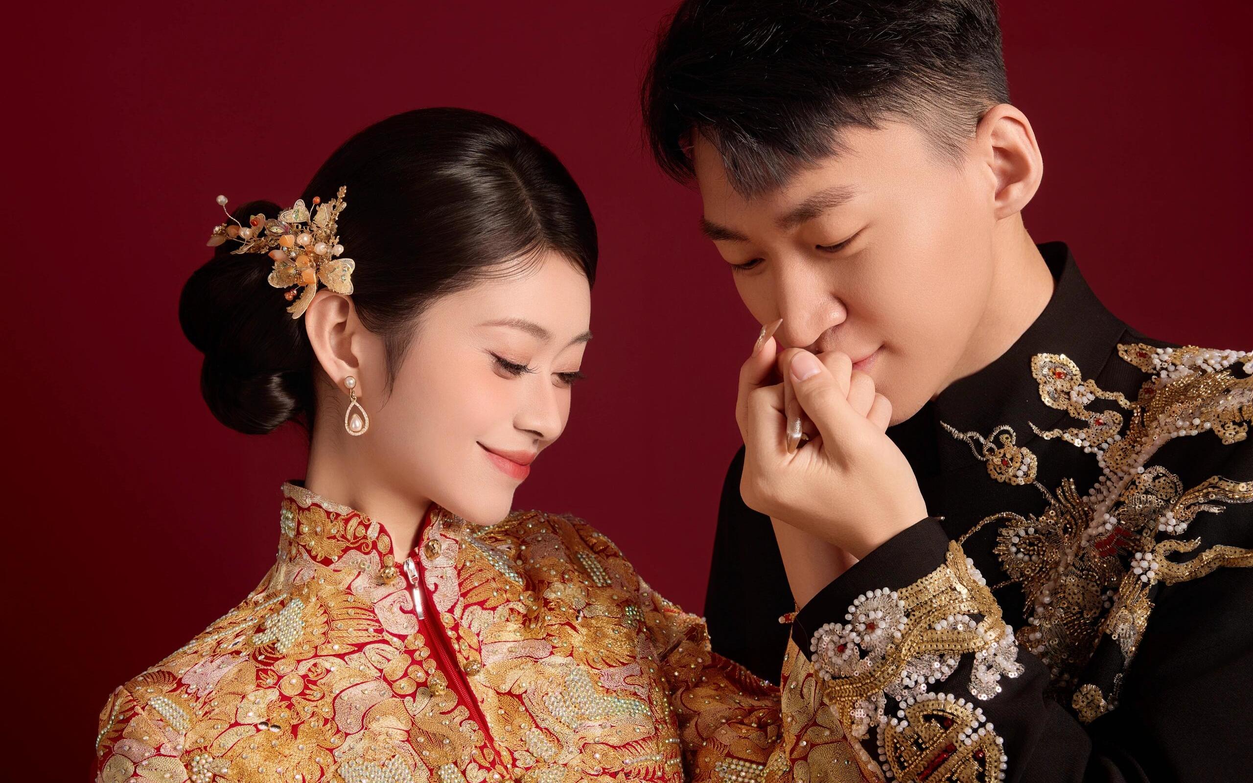 中式婚紗照
