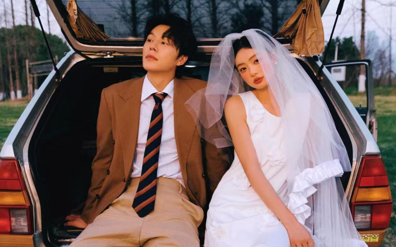 复古Taxi上的爱情故事🌹纪实婚纱照