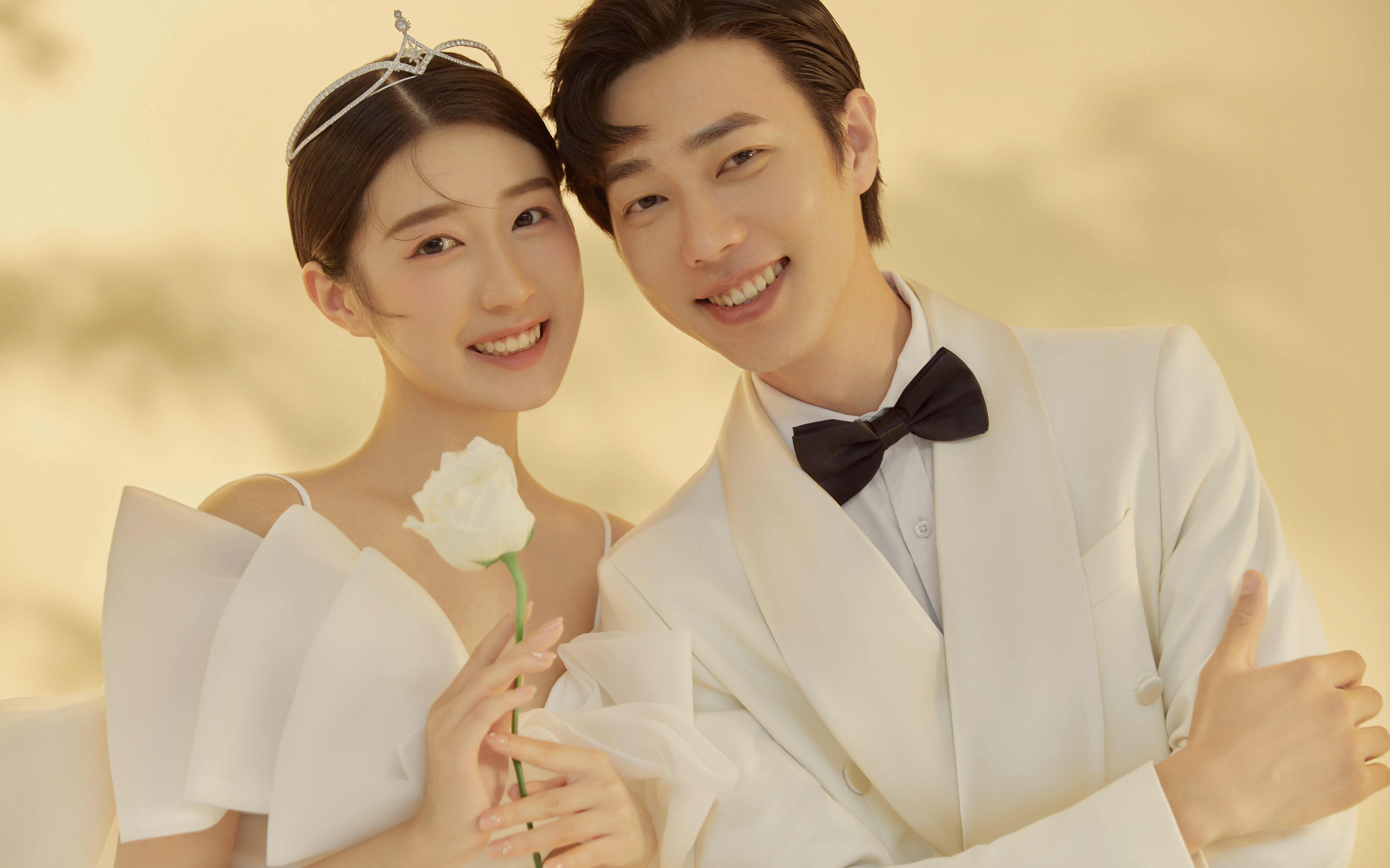 單方面宣布 主紗婚紗照的甜蜜至高儀式