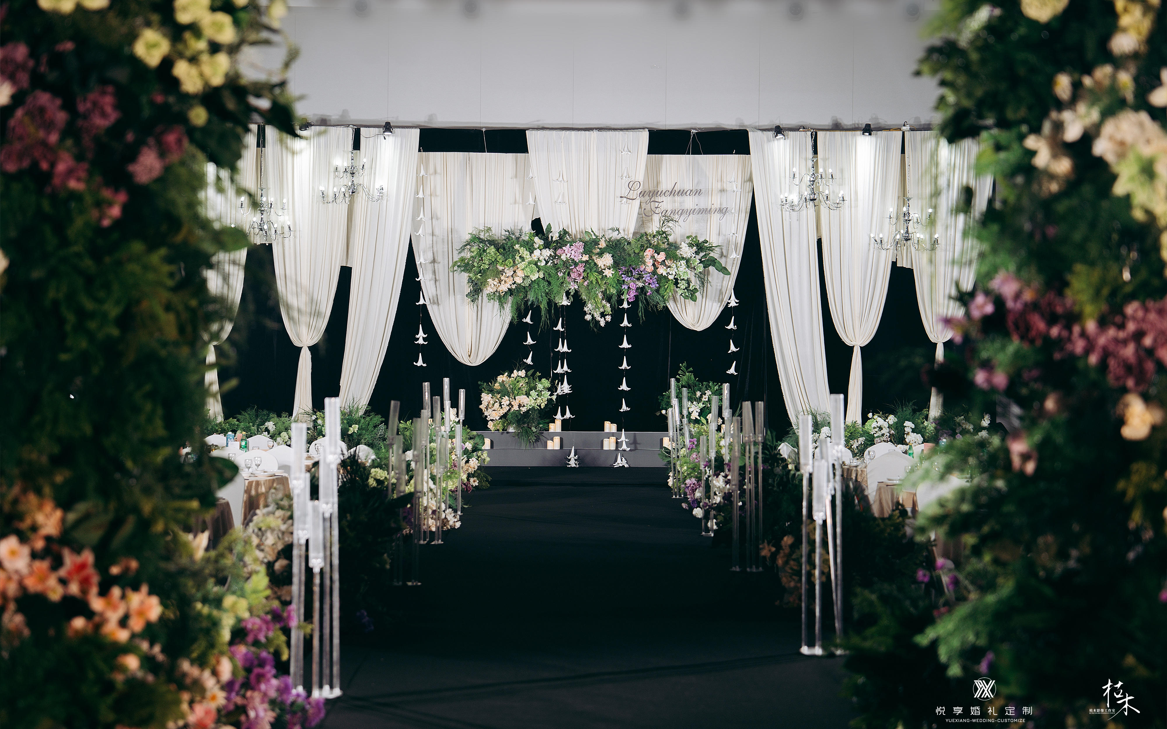 【悅享婚禮】自帶溫柔感野生感奶油布?；槎Y