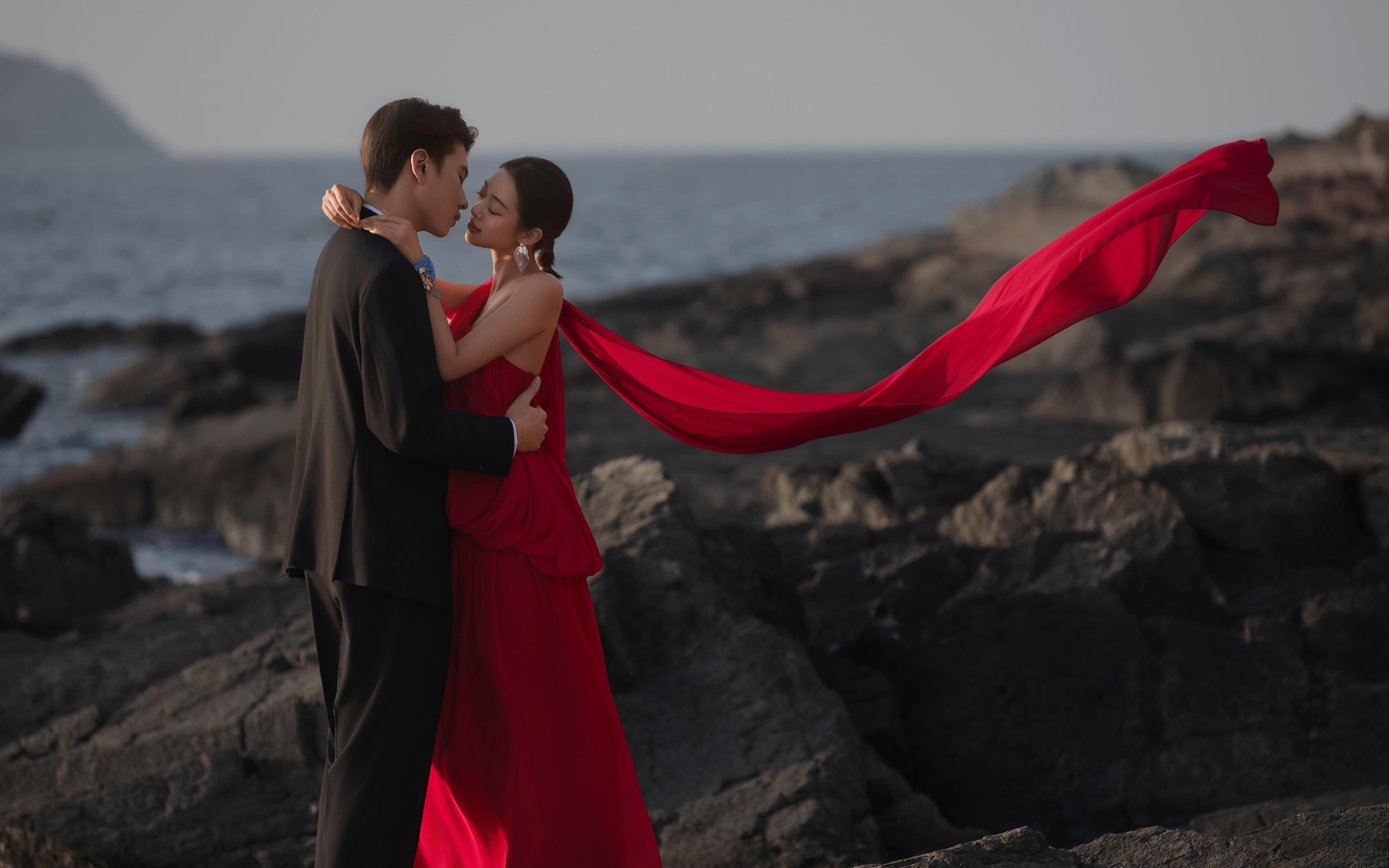 这辈子一定要拍的红色礁石！