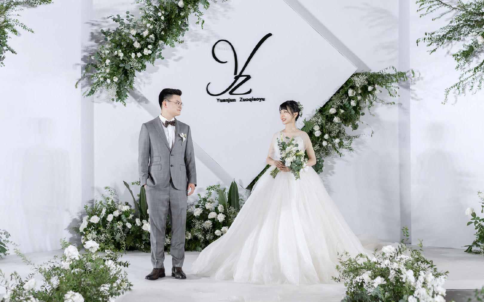 【千成婚礼 套餐】绿白小清新 低预算婚礼 含人员