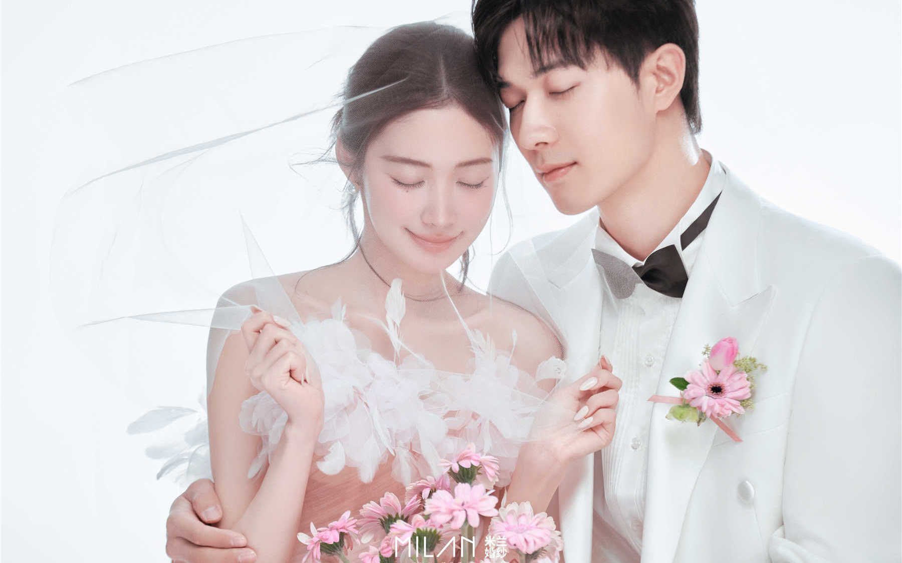 美出新高度🌸浪漫到心巴上的花神婚纱照~