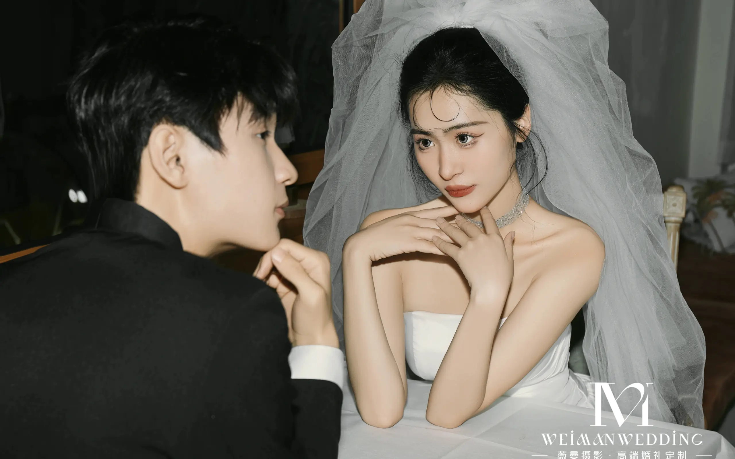 去他的X世界甜酷婚纱照