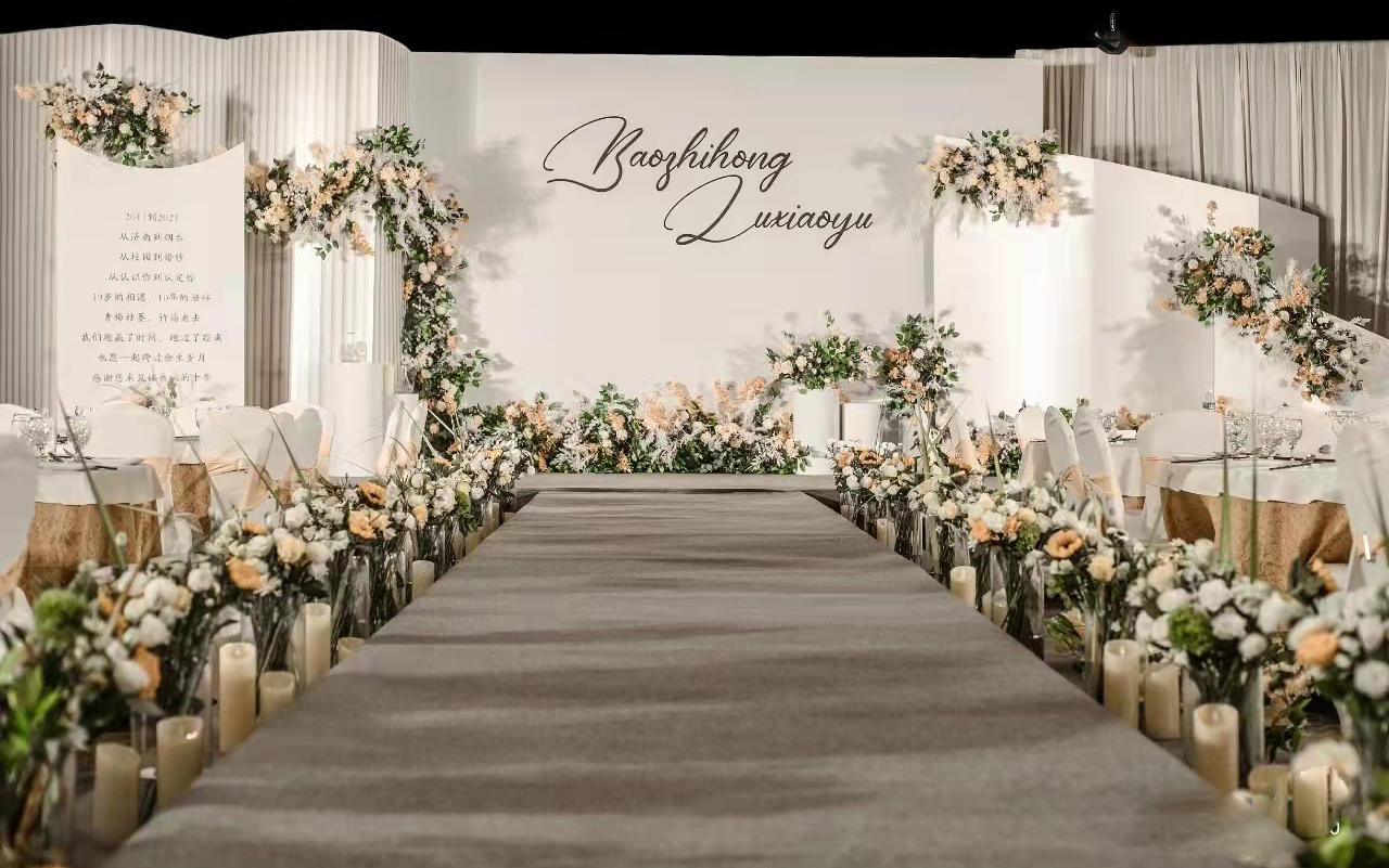 白綠森系韓式小預(yù)算含四大婚禮策劃