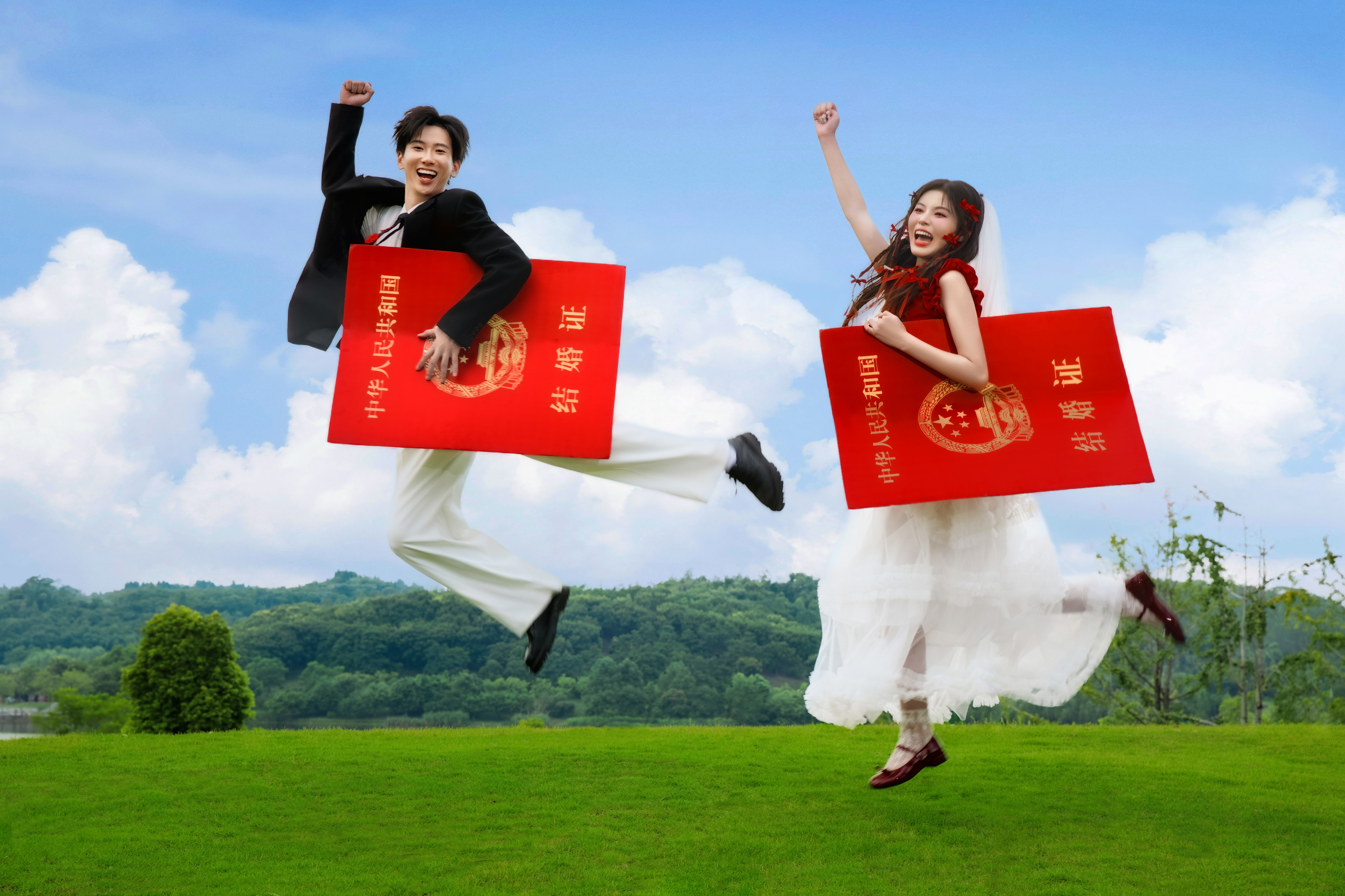 国庆特惠 · 草坪喜嫁风【革调摄影新品】