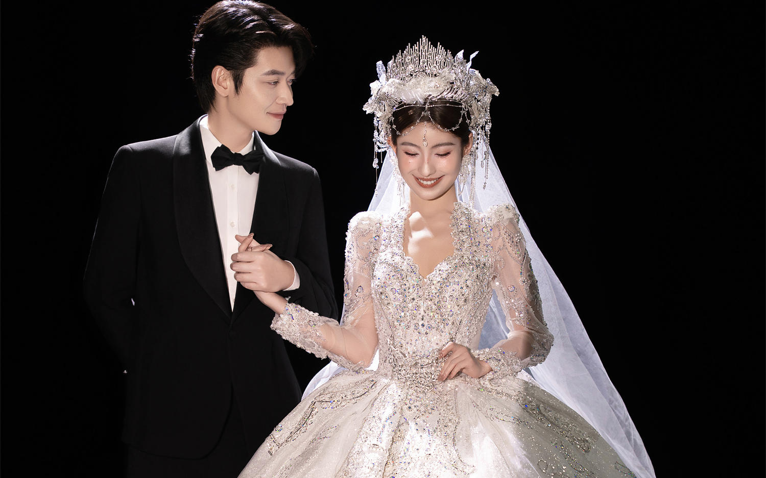 不做普通款新娘❗️公主风天水婚纱照好梦幻✨