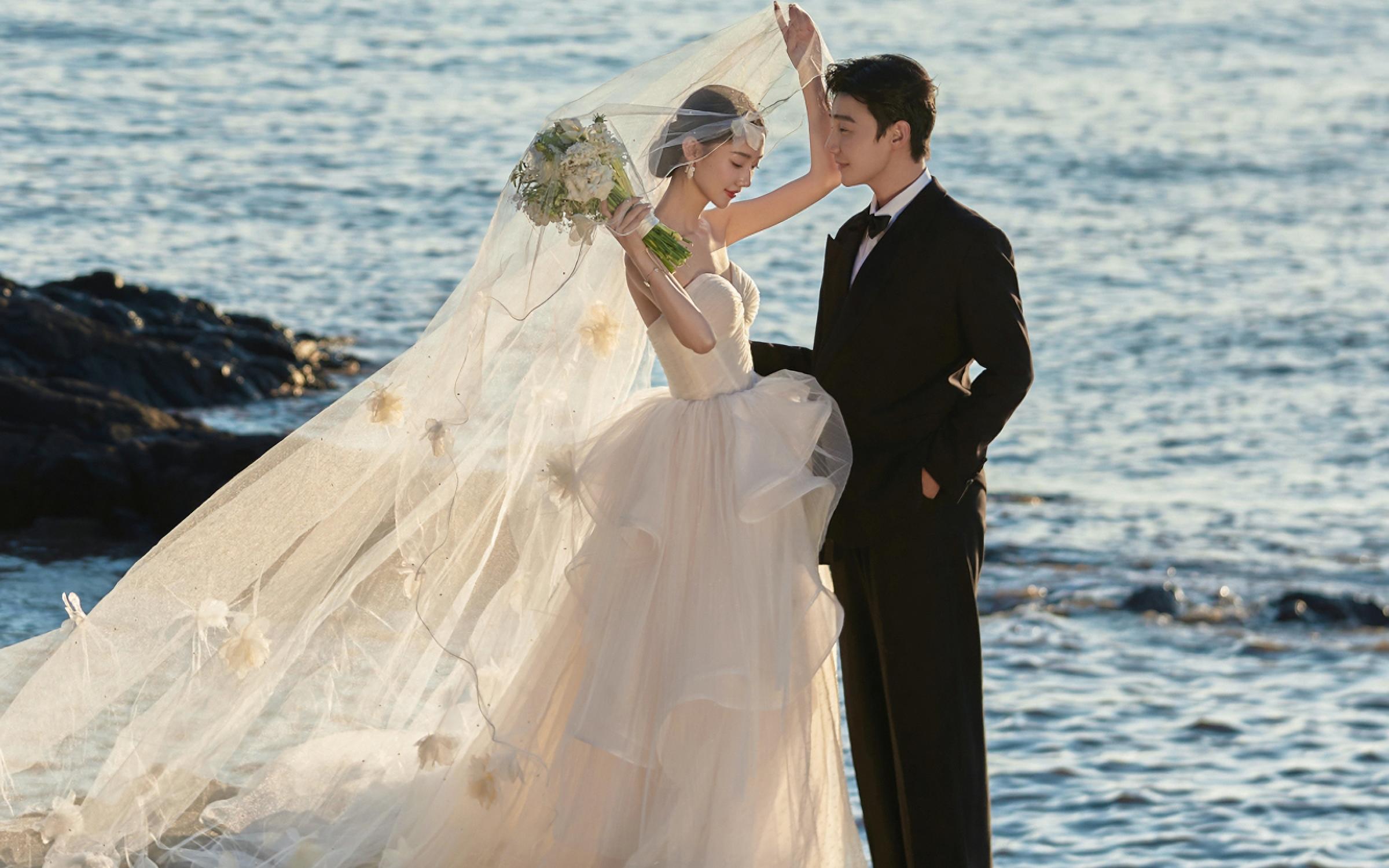 【法式印象】超有氛围感的三亚夕阳婚纱照！！