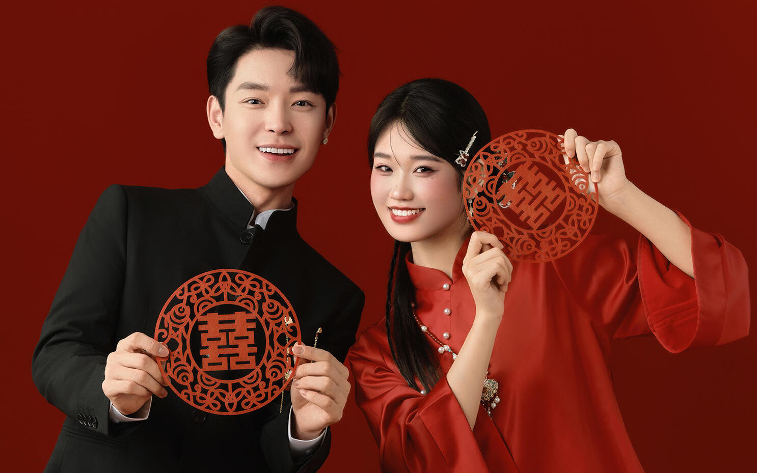 被長(zhǎng)輩狠夸?超出片的中式喜嫁婚紗照