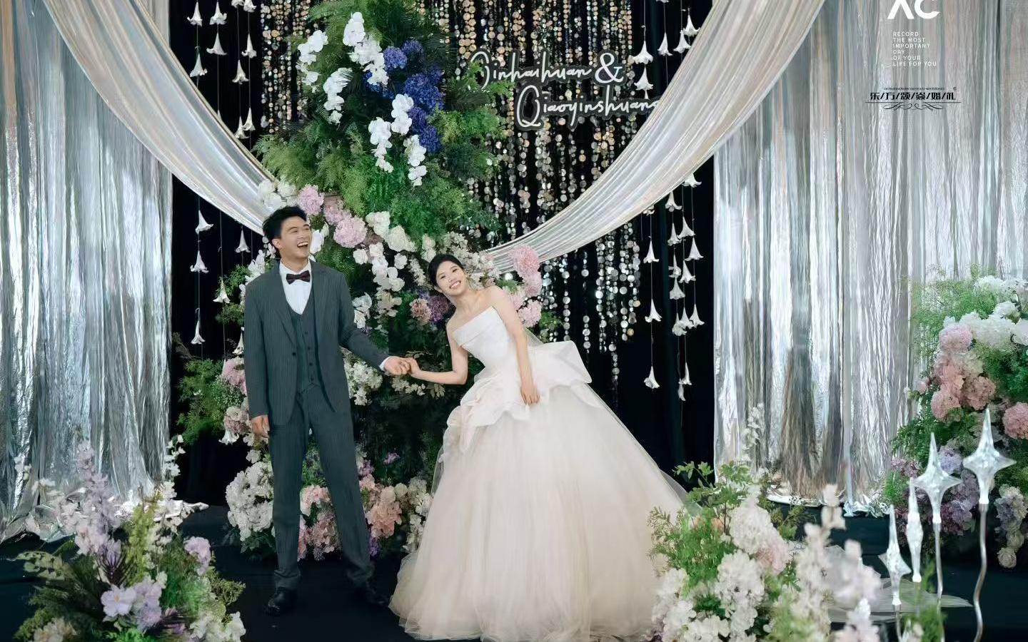 三色合一的婚礼9999-14999参考价