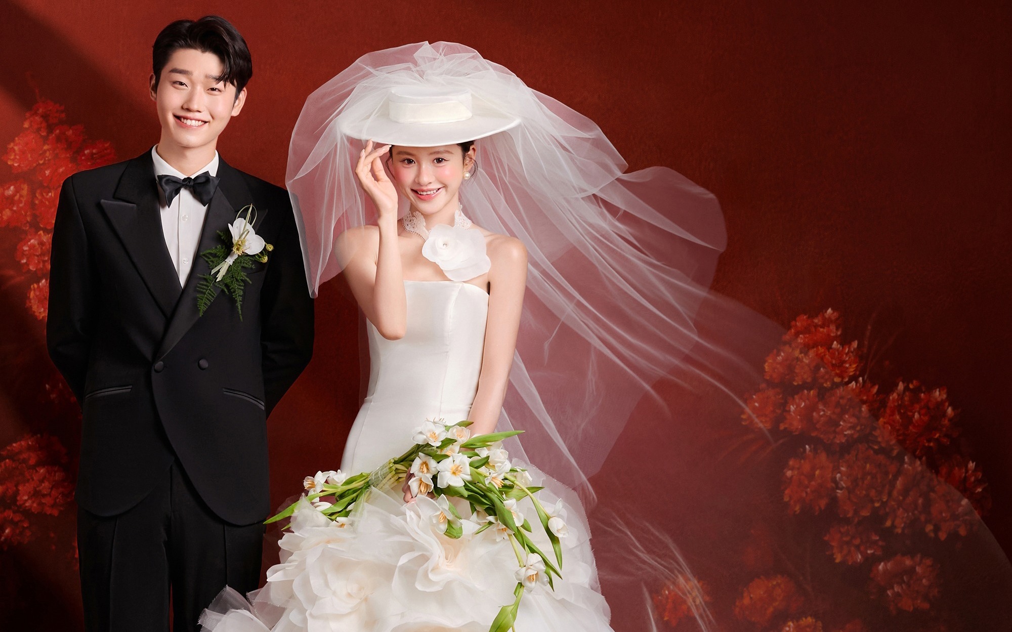 2026年红底复古婚纱照有多权威❗谁拍谁出片