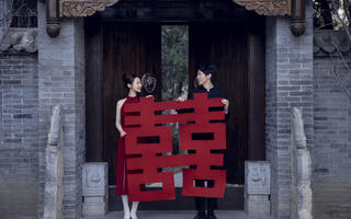 更适合中国体质的新中式婚纱照✨