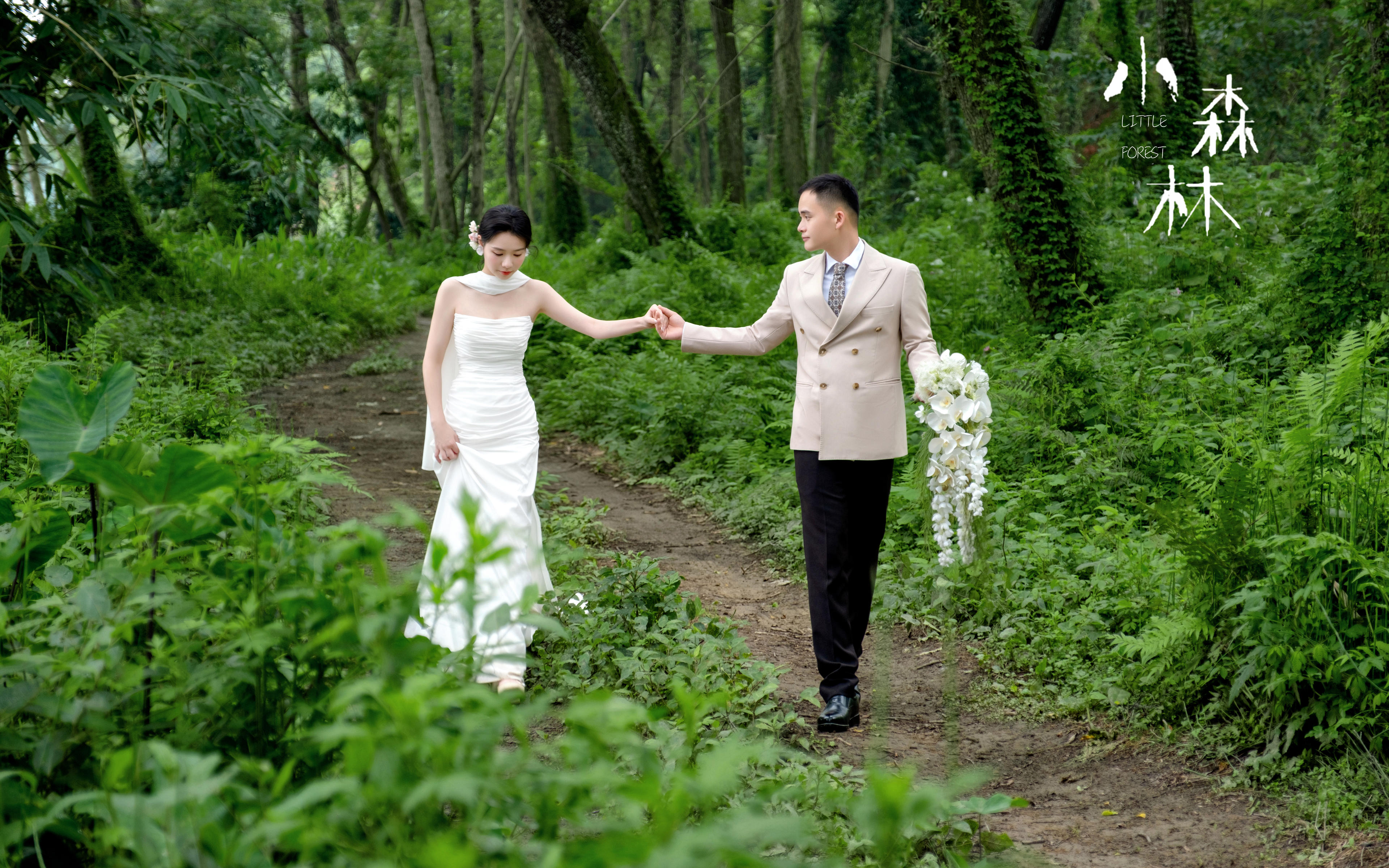 怦然心動(dòng)??超有feel的小清新森系婚紗照?