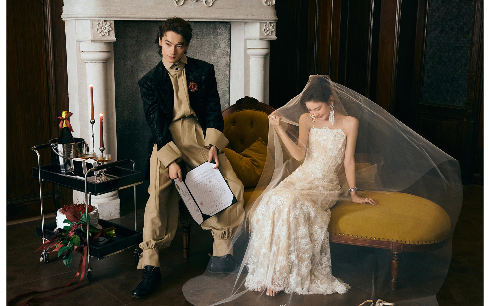 老錢風(fēng)婚紗照真的夯爆了（曼哈頓情書）