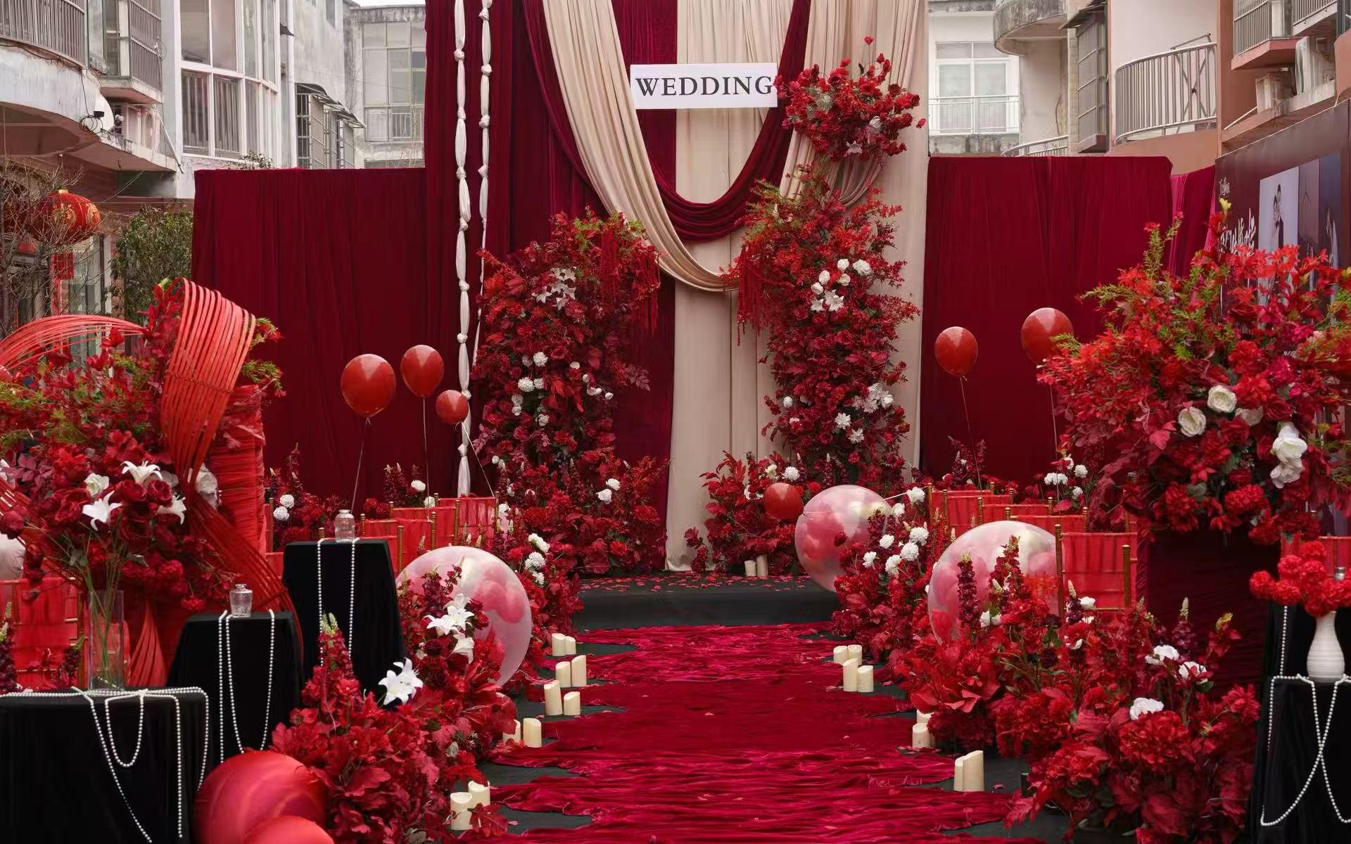 《紅墻下的告白》戶外婚禮