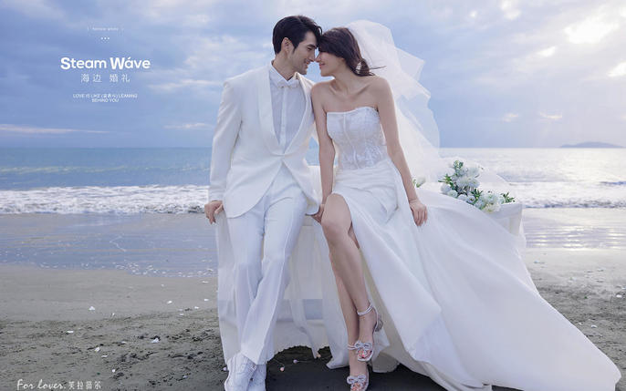高级感满满丨能吹一辈子的韩式极简风婚纱照