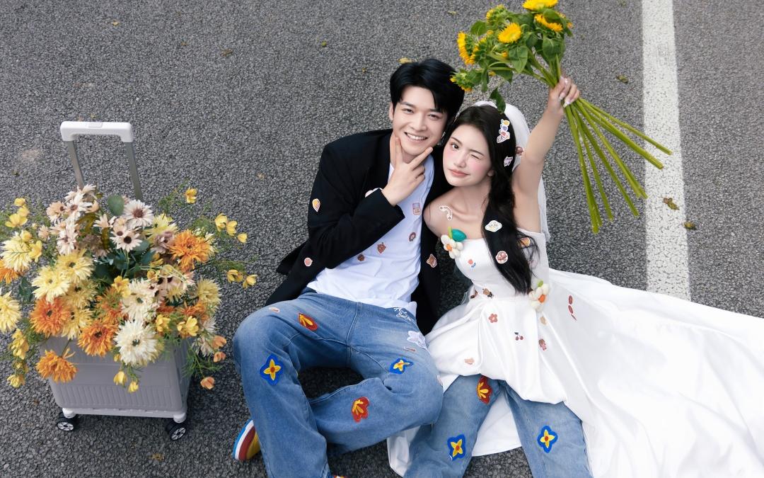 婚紗還能這樣拍，解鎖白紗+牛仔褲